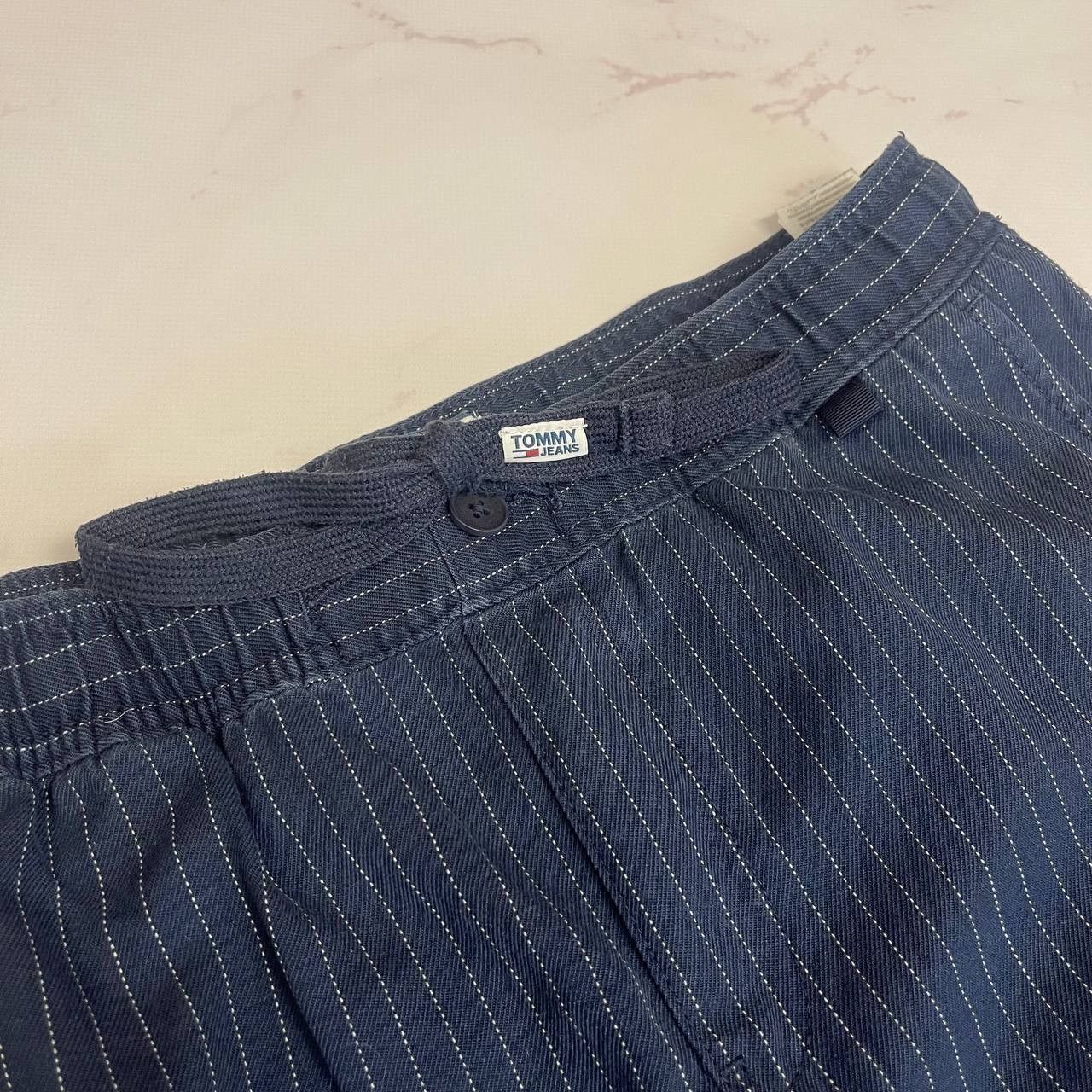 Tommy Hilfiger Tommy Hilfiger Striped Casual Pants Strech Size M Blue Size US 42 / EU 58 - 8 Thumbnail