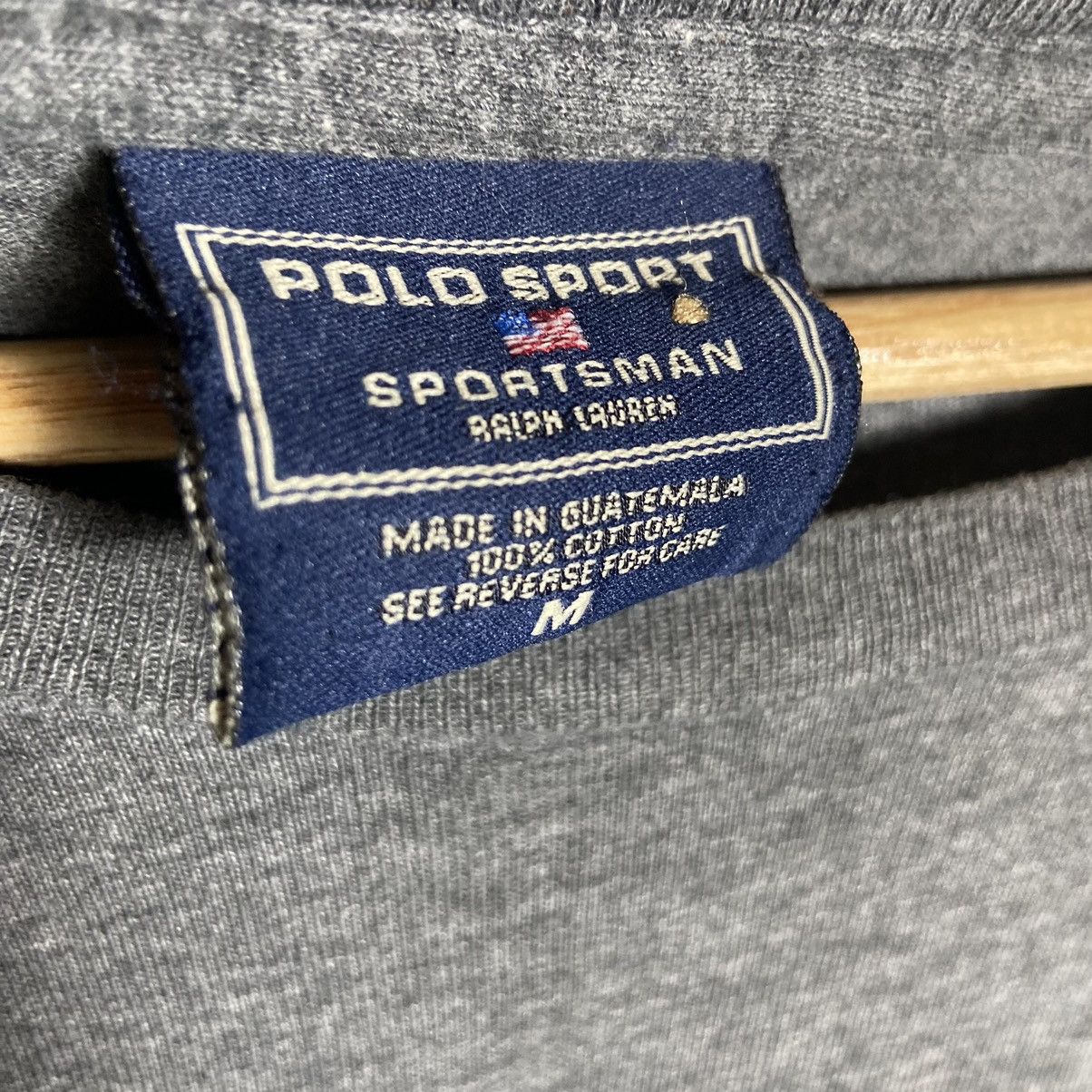Polo Ralph Lauren × Vintage Vintage 90s Polo Sport Ralph Lauren Spellout Logo T-Shirt Size US M / EU 48-50 / 2 - 4 Thumbnail