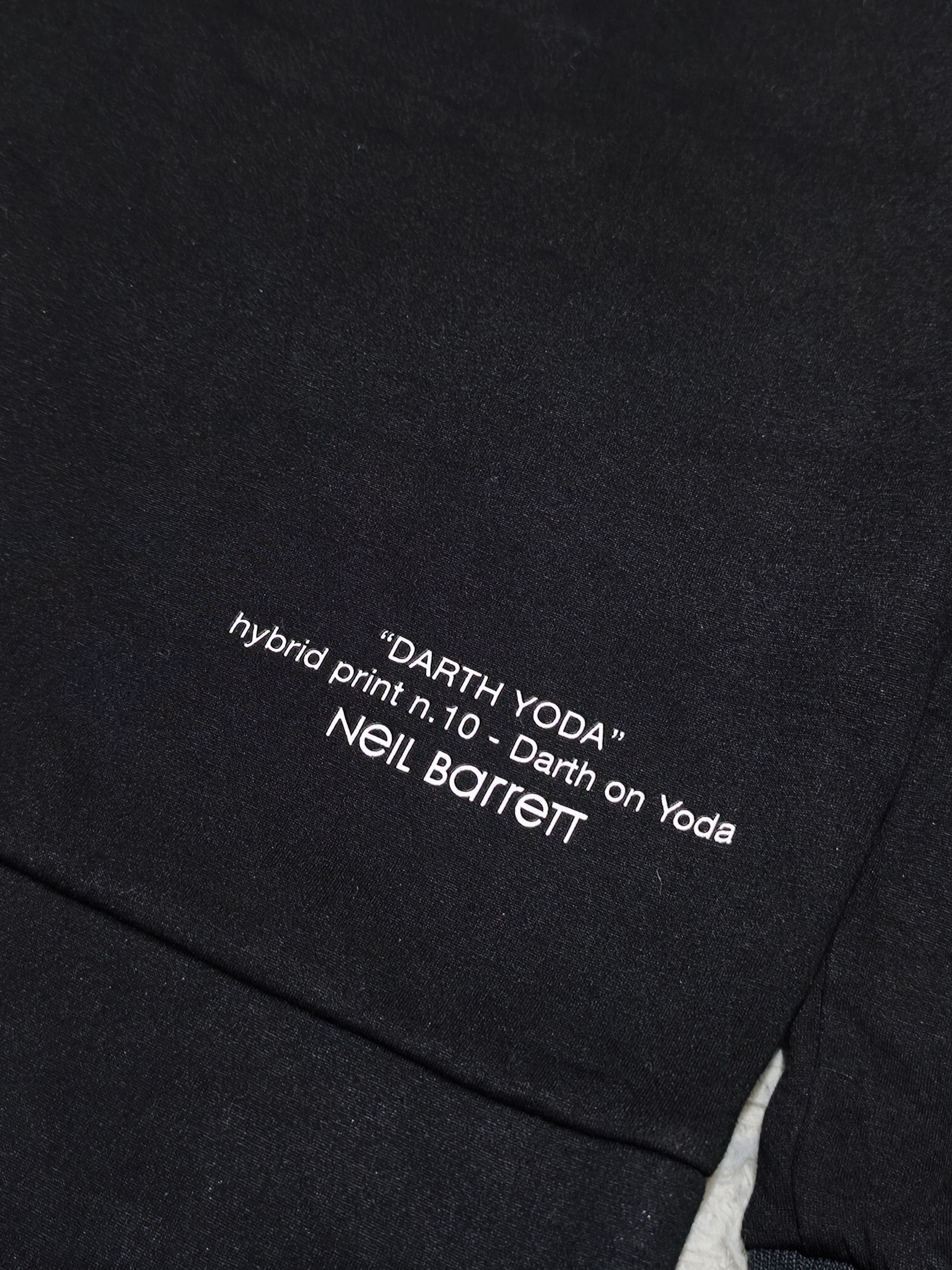 Neil Barrett Neil Barrett "Darth Yoda" Black Hoodie Sweatshirt Size US XS / EU 42 / 0 - 8 Thumbnail