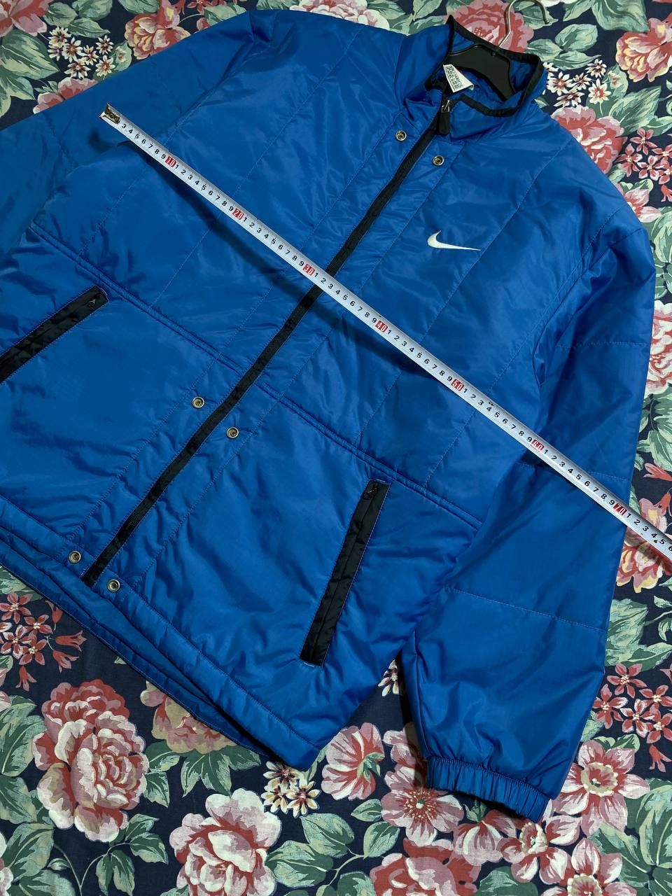 Nike × Vintage Vintage Nike Jacket 1990s Blue Winter Jacket Size M Size US M / EU 48-50 / 2 - 4 Thumbnail