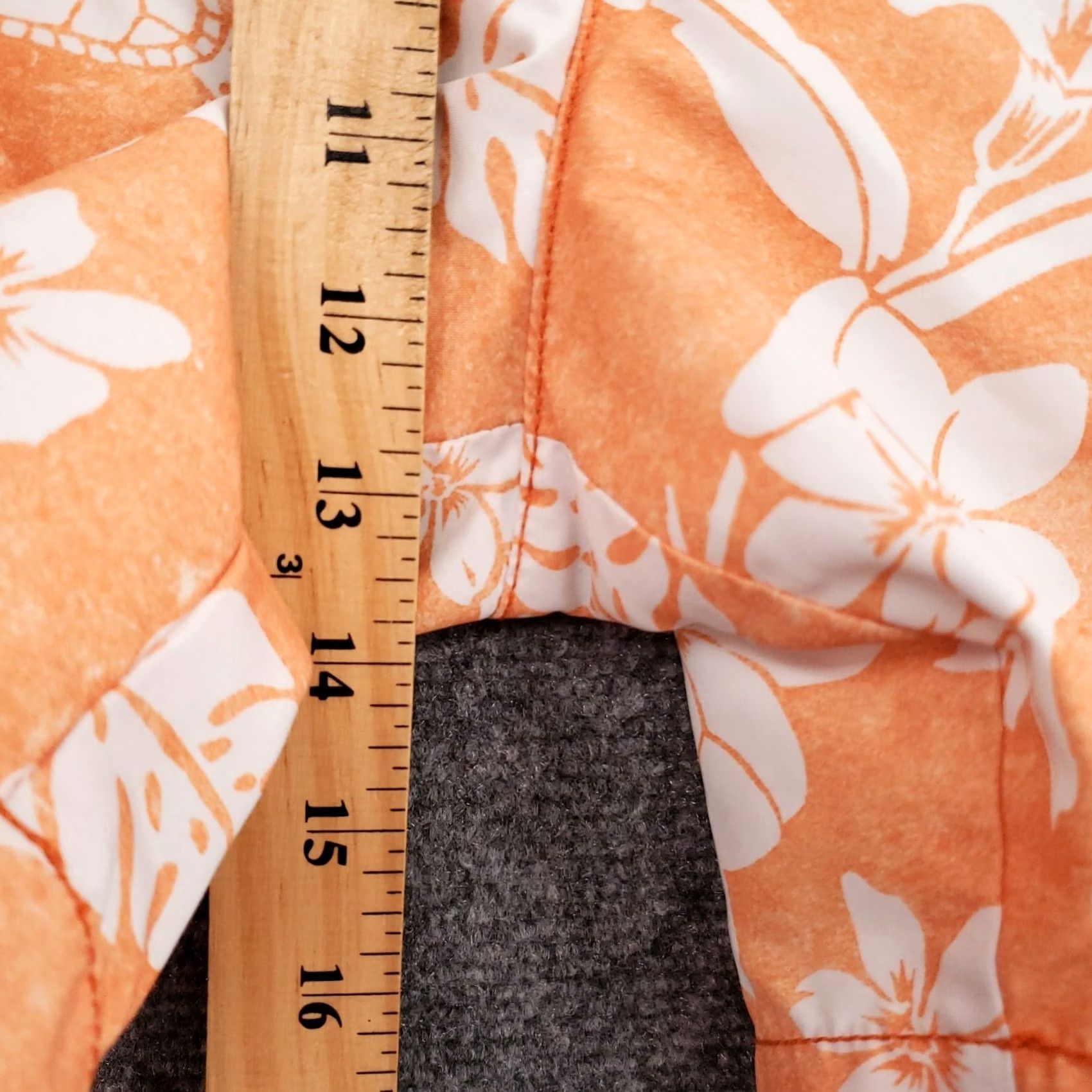 Tommy Bahama Tommy Bahama Trunk Shorts Mens XL Orange Floral Hawaiian Boardshorts Swim Surf Size US 36 / EU 52 - 7 Thumbnail