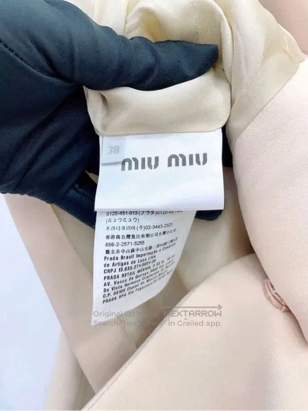 Miu Miu Miu Miu Pink Cotton Blend Women's Jacket . Size S / US 4 / IT 40 - 8 Thumbnail