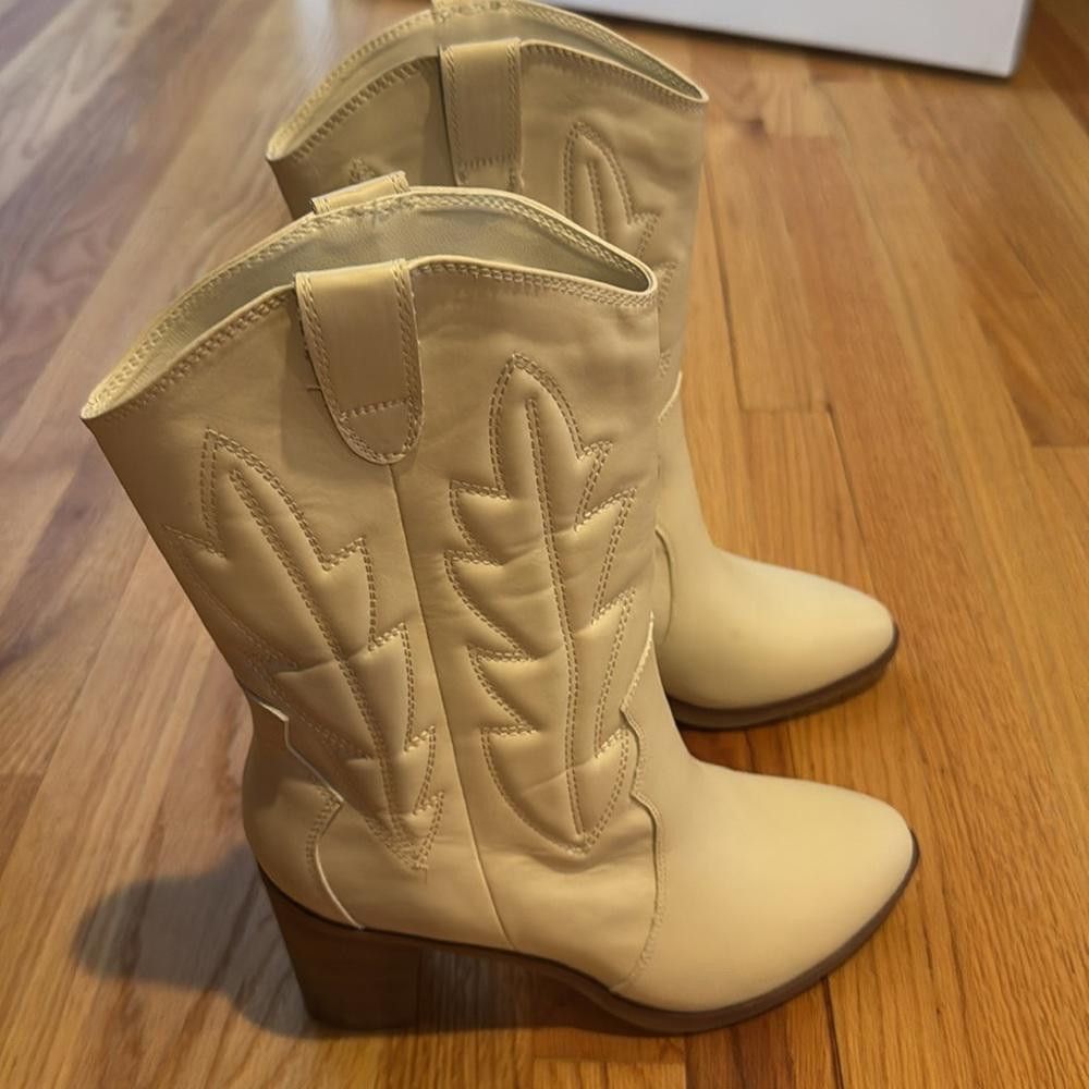 Miansai MIA Raylyn western boot white used size 8.5 Size US 8.5 / IT 38.5 - 2 Thumbnail