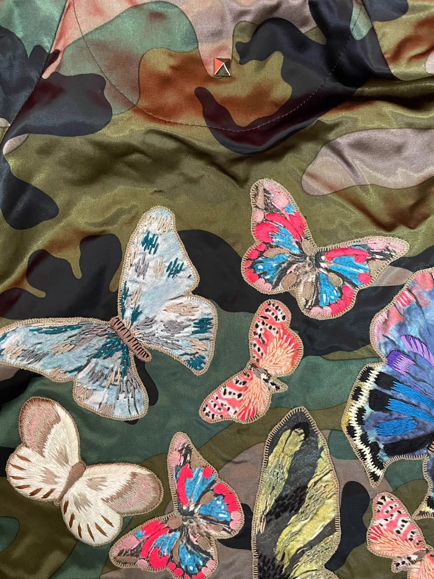 Valentino Valentino Butterfly Camouflage Baseball Jacket。Ｑ21 Size US M / EU 48-50 / 2 - 5 Thumbnail