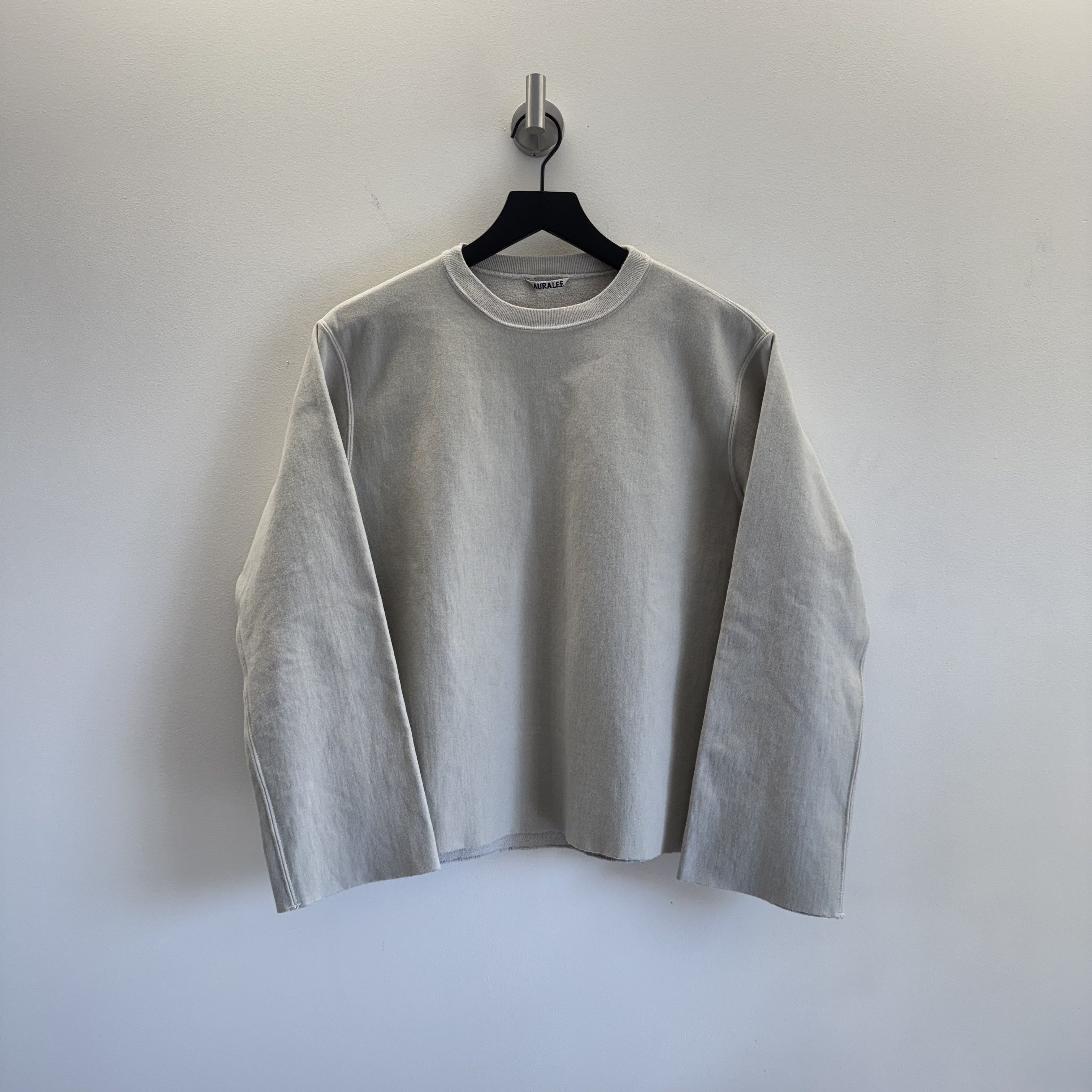 Auralee Auralee Raw Hem Sweatshirt Size S / US 4 / IT 40 - 1 Thumbnail