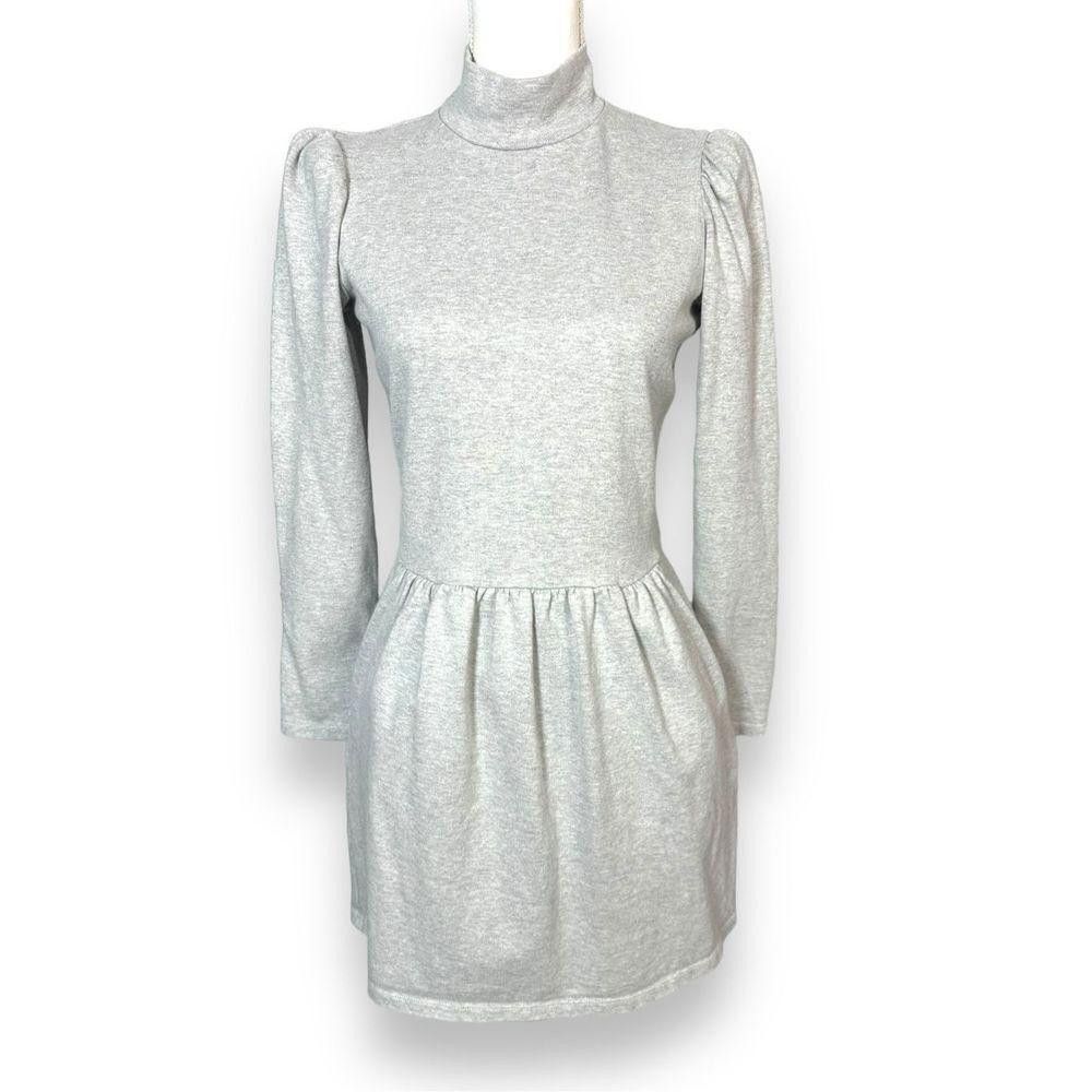 Designer La Vie Rebecca Taylor Long Sleeve Jersey Dress s Size S / US 4 / IT 40 - 6 Thumbnail