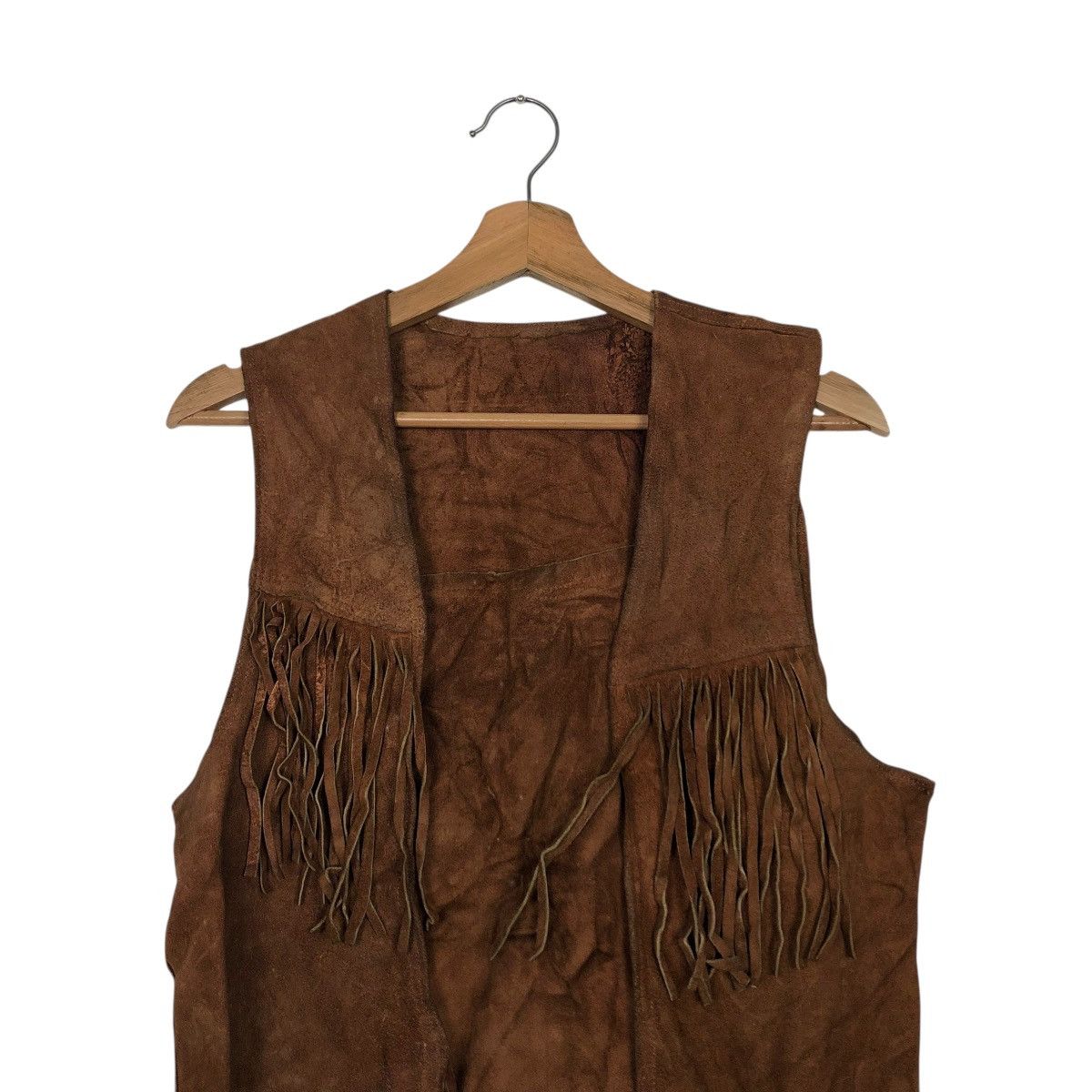 Japanese Brand 🔥RIOT RIOT DESIGN VEST BIKER JACKET LEATHER WESTERN STYLE Size US M / EU 48-50 / 2 - 5 Thumbnail