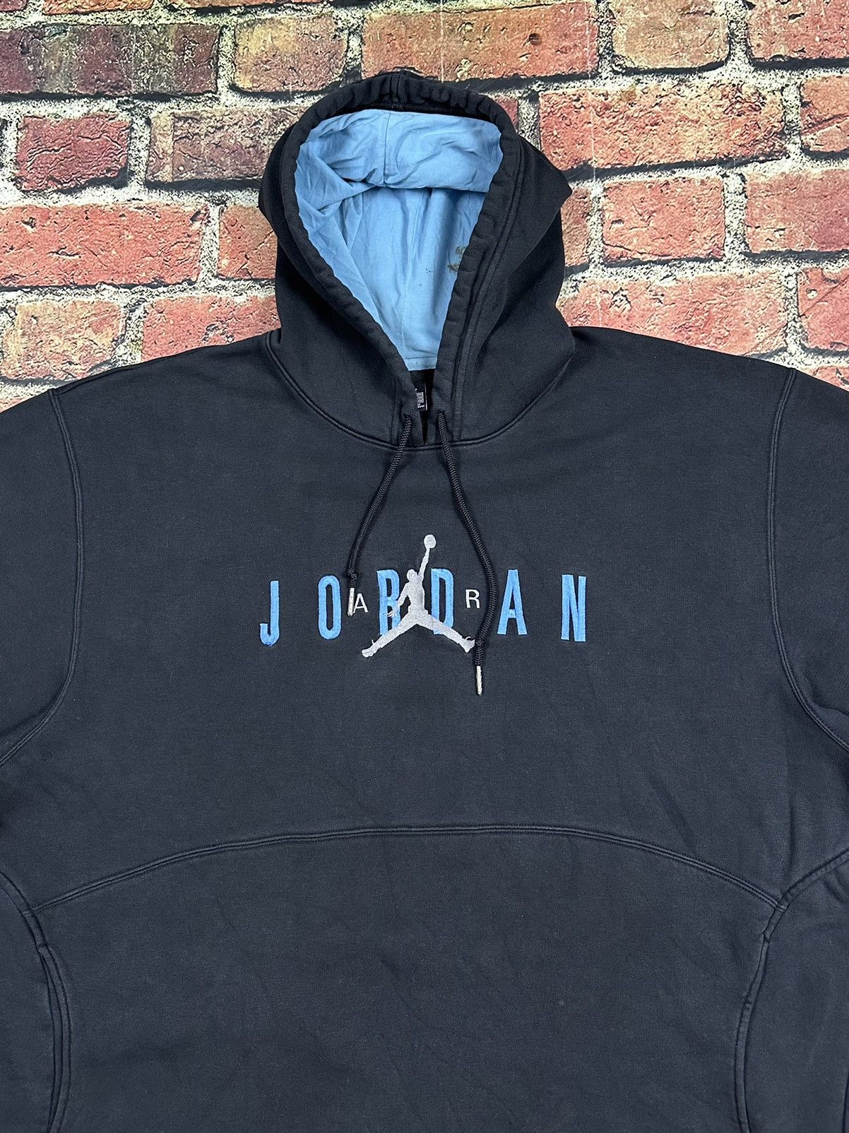Jordan Brand Vintage Air Jordan Brand Hoodie Sweatshirt Jumpman Y2K Baggy Size US XXL / EU 58 / 5 - 5 Thumbnail