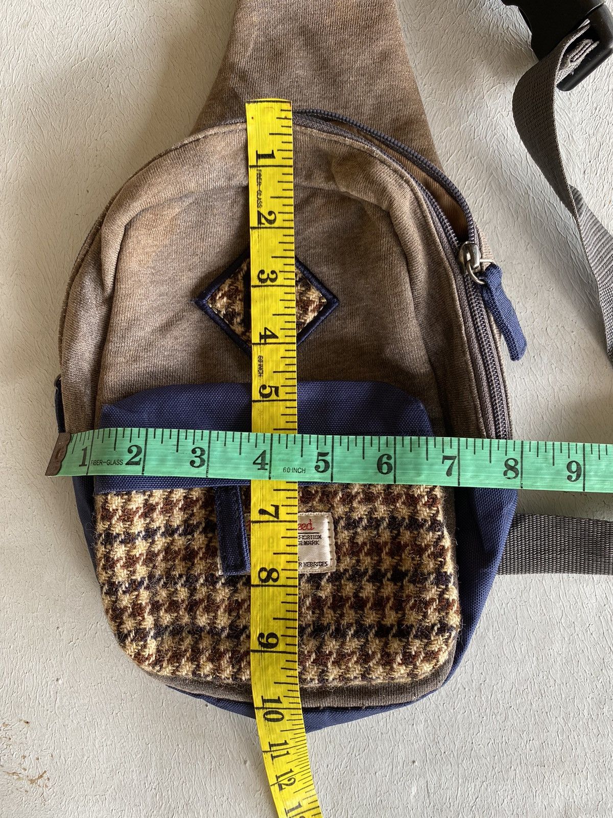 Harris Tweed × Japanese Brand Harris Tweed Crossbody Bag Size ONE SIZE - 11 Thumbnail