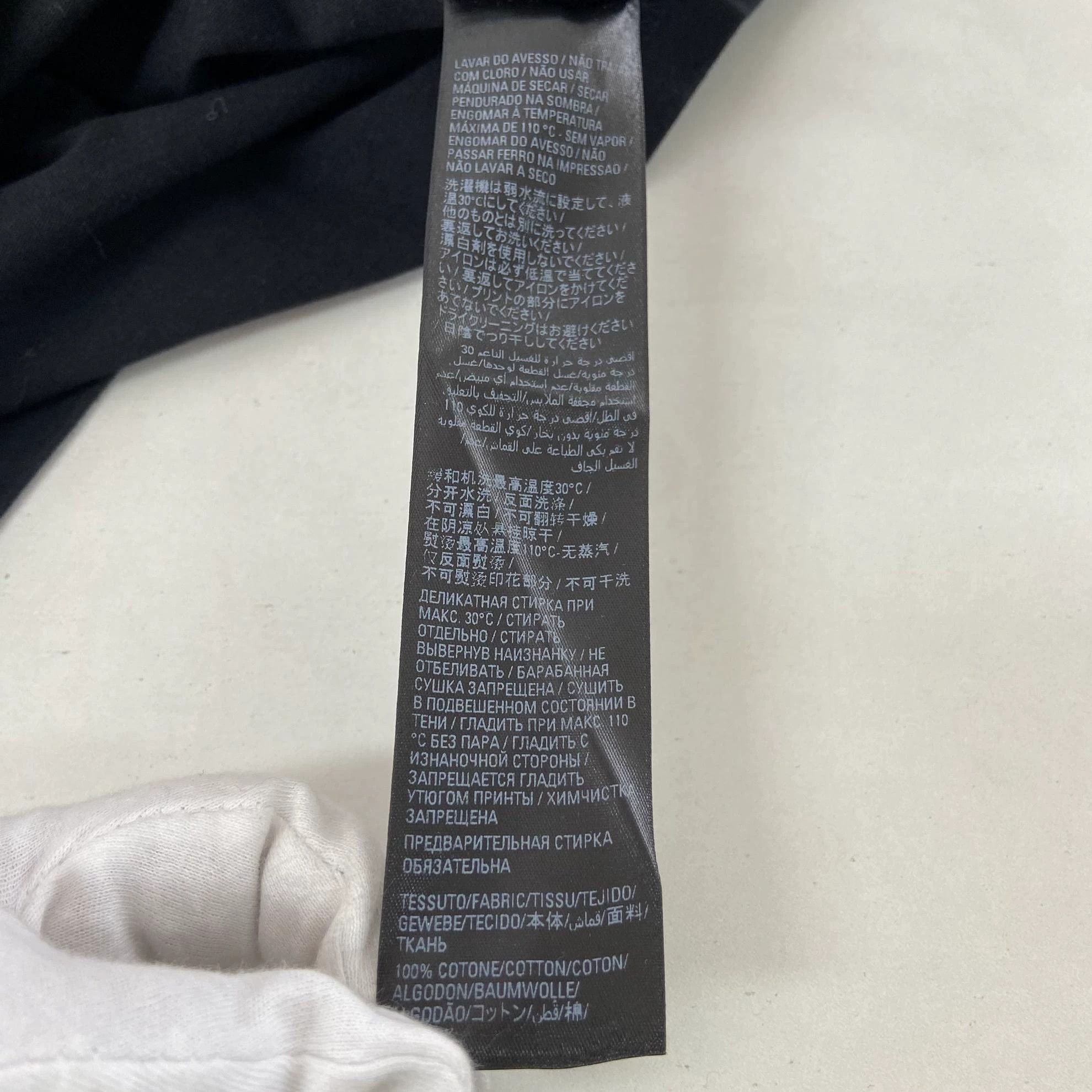 Balenciaga Balenciaga Black Letter Logo T-Shirt 10Y Size XXS / US 00 / IT 34 - 7 Thumbnail