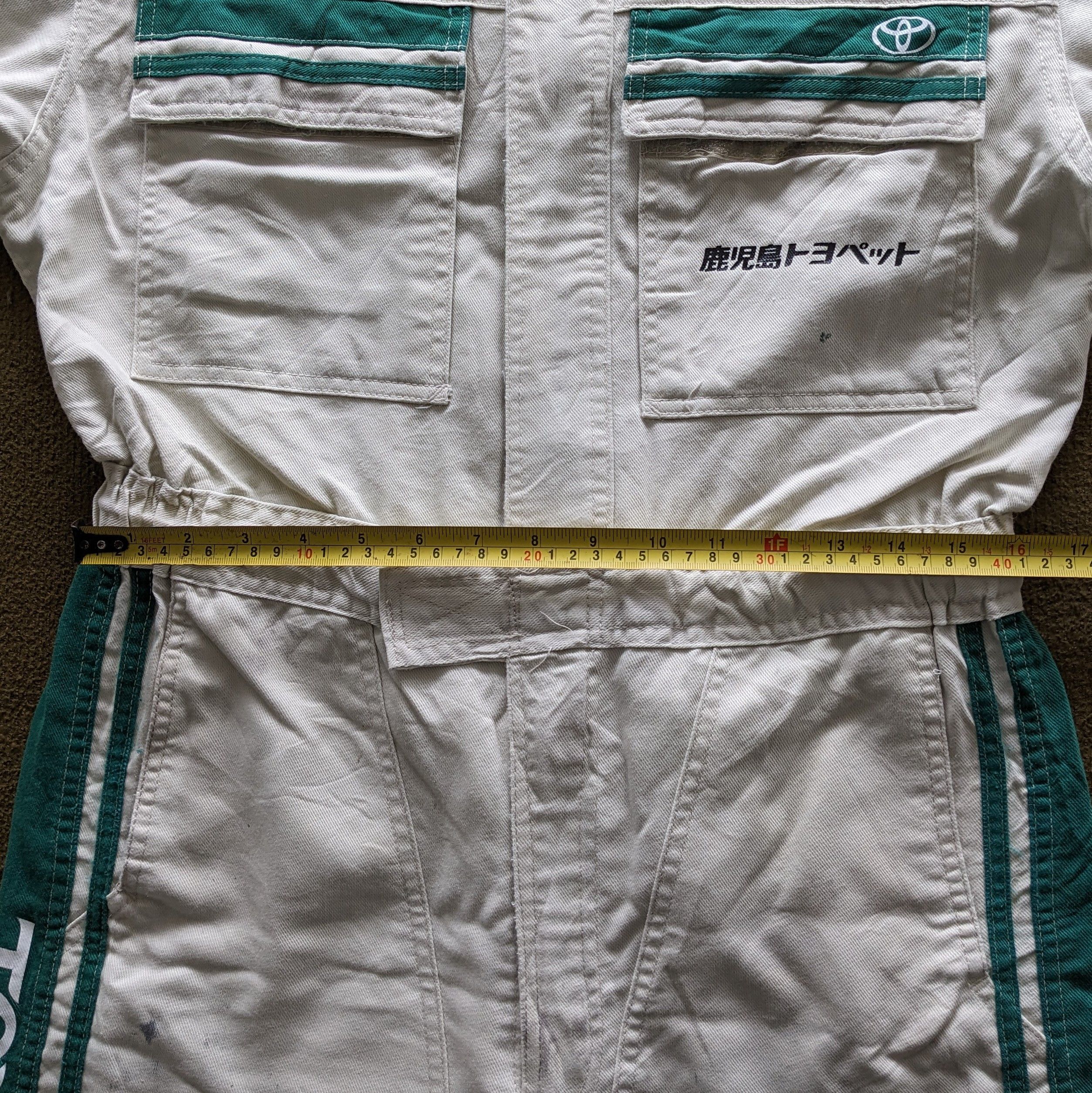 Vintage Vintage TOYOPET Motorsports Racing Coverall Workwear Jacket Size US M / EU 48-50 / 2 - 9 Thumbnail