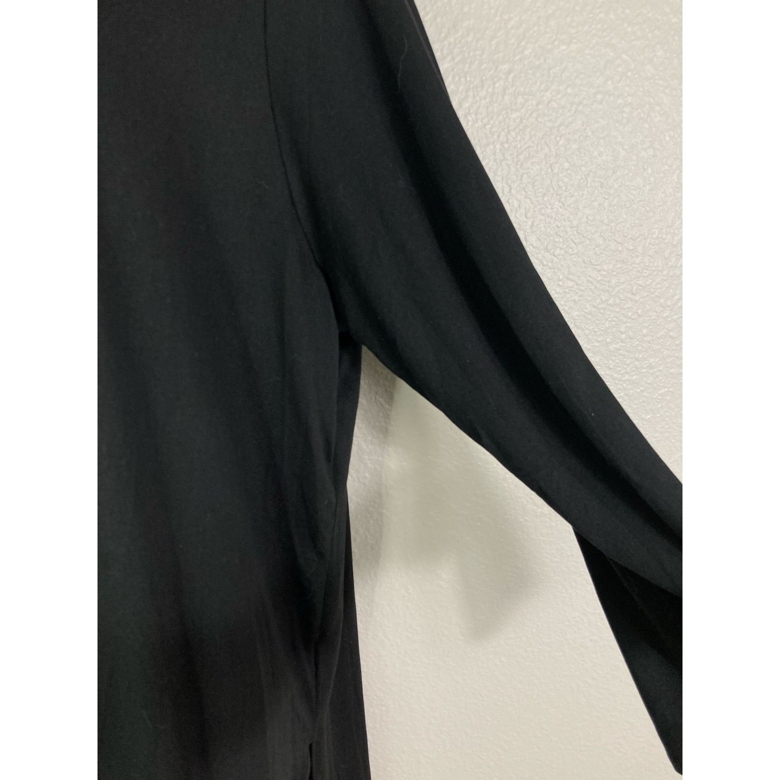 Other Love University Women's 3XL Black Drape Front Cardigan Size 3XL / US 20-22 - 9 Thumbnail