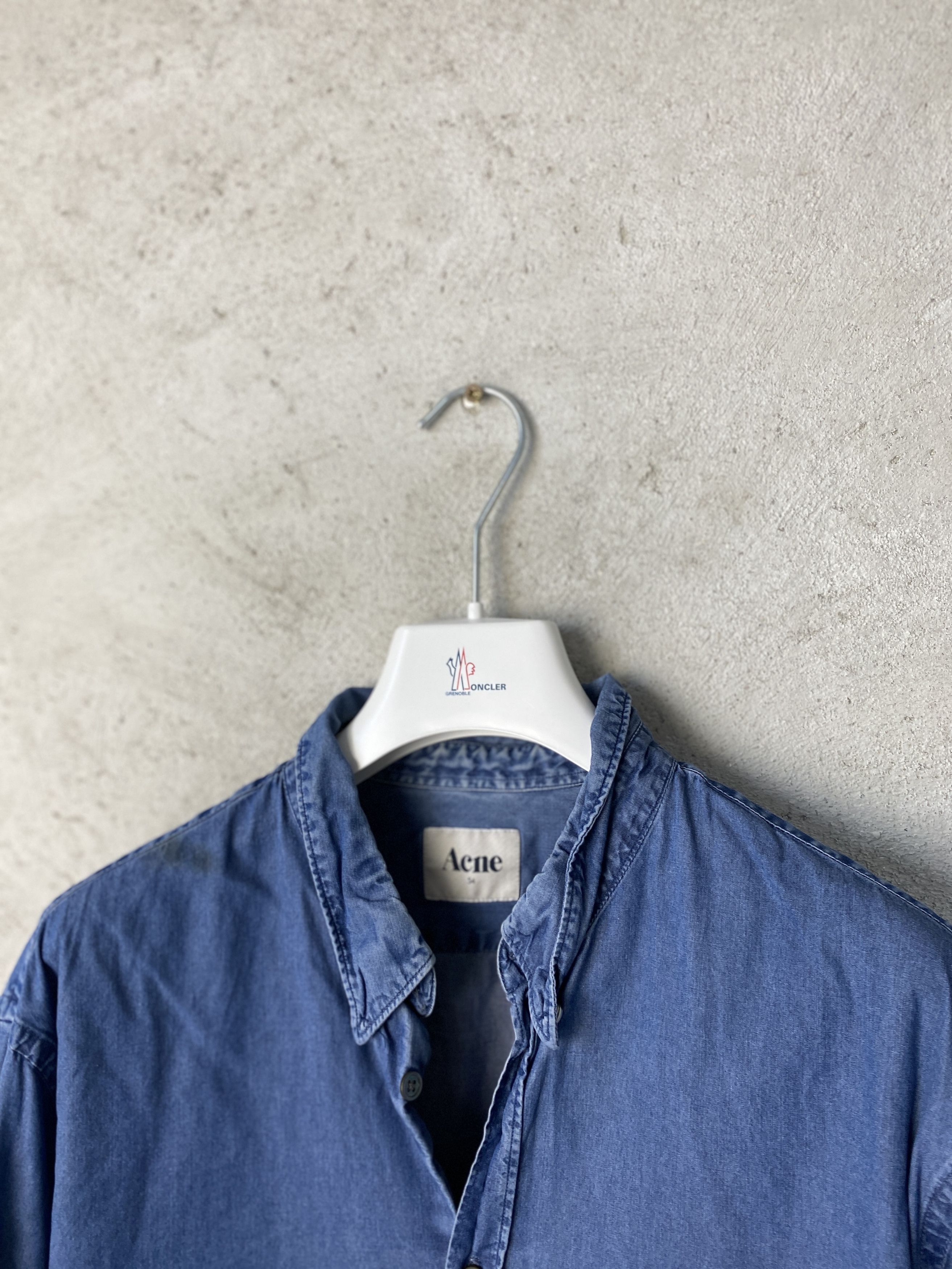 Acne Studios Acne Slim Denim SS12 casual shirt Size US L / EU 52-54 / 3 - 3 Thumbnail