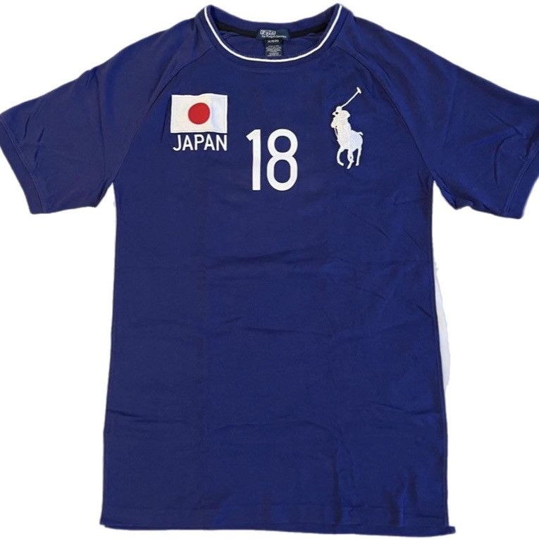 90's Japan national soccer team motif Ralph Lauren