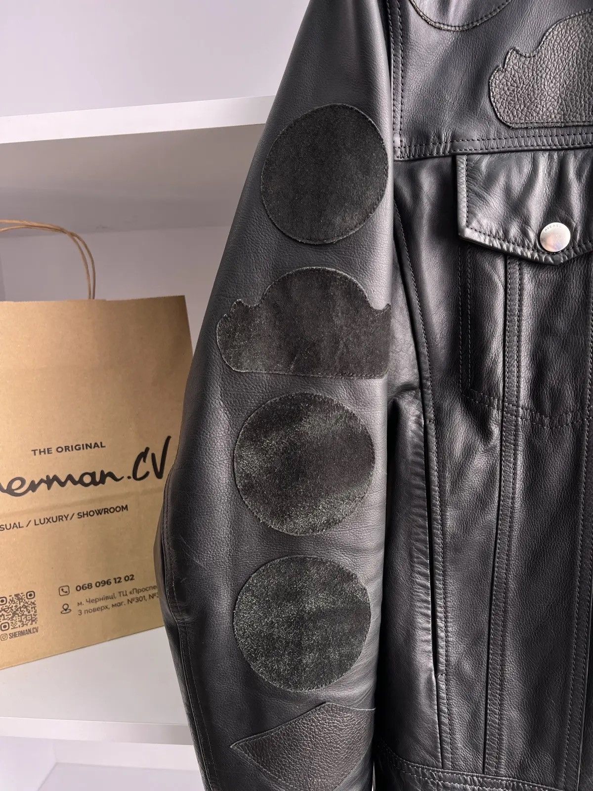 Diesel × Vintage Vintage Diesel Black Leather Jacket Wild Spirit Biker Size US L / EU 52-54 / 3 - 6 Thumbnail