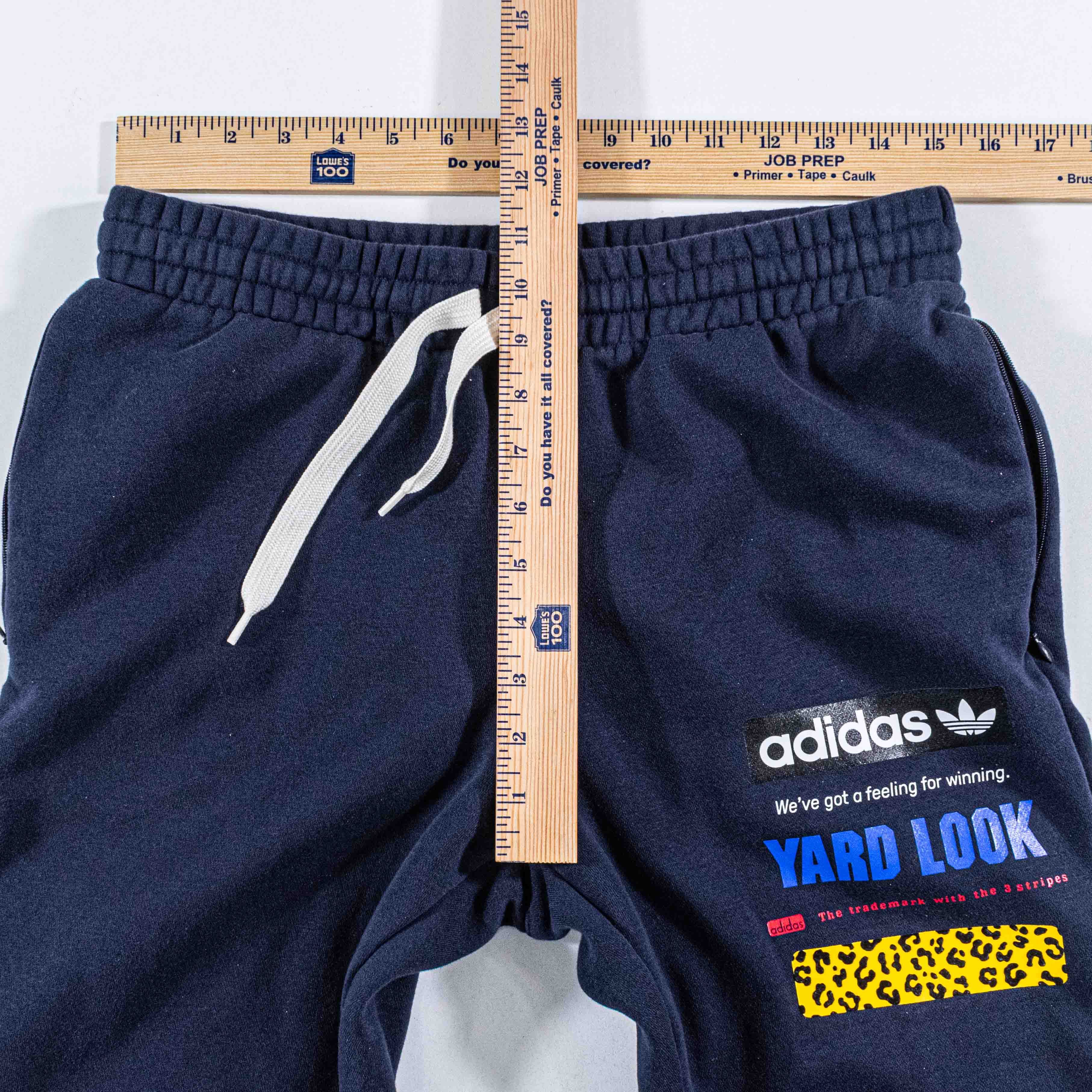 Adidas Adidas Yard Look Tapered Sweatpants Navy Joggers Y2K Logo Size US 30 / EU 46 - 6 Thumbnail