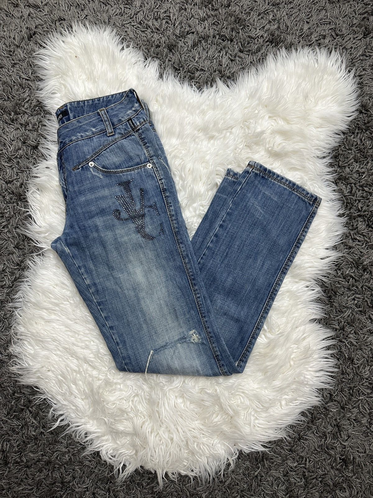 Versace Versace luxury vintage pants jeans Size 25" / US 0 / IT 36 - 15 Thumbnail