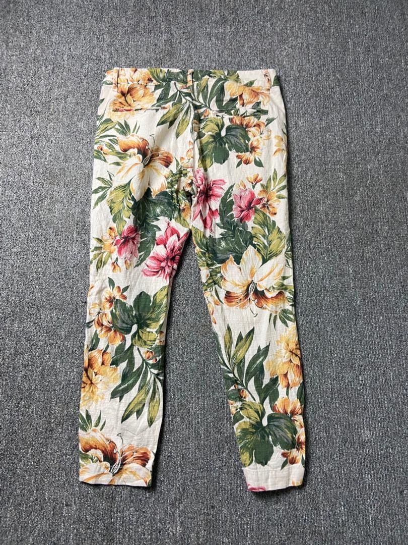 Japanese Brand Betty Smith Japanese Brand Floral Pants (187) Size 30" / US 8 / IT 44 - 2 Thumbnail
