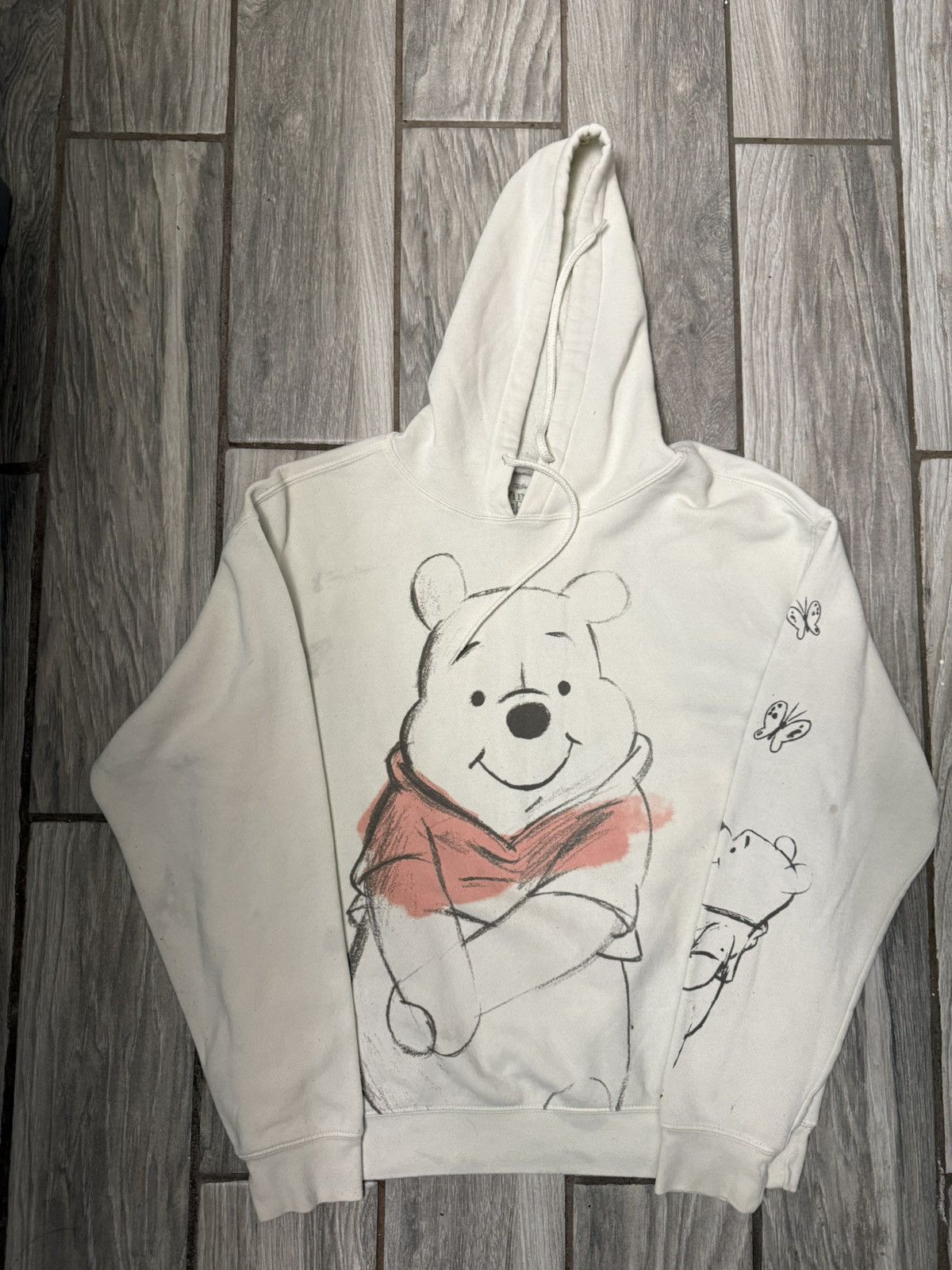 Disney Winnie The Pooh Women’s Casual Hoodie White/Black Size M / US 6-8 / IT 42-44 - 1 Thumbnail