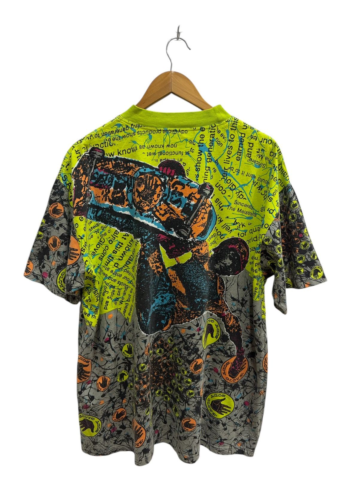 Body Glove × Vintage Vintage 90’s Body Glove Skateboard Full Print!!! Size US L / EU 52-54 / 3 - 2 Thumbnail