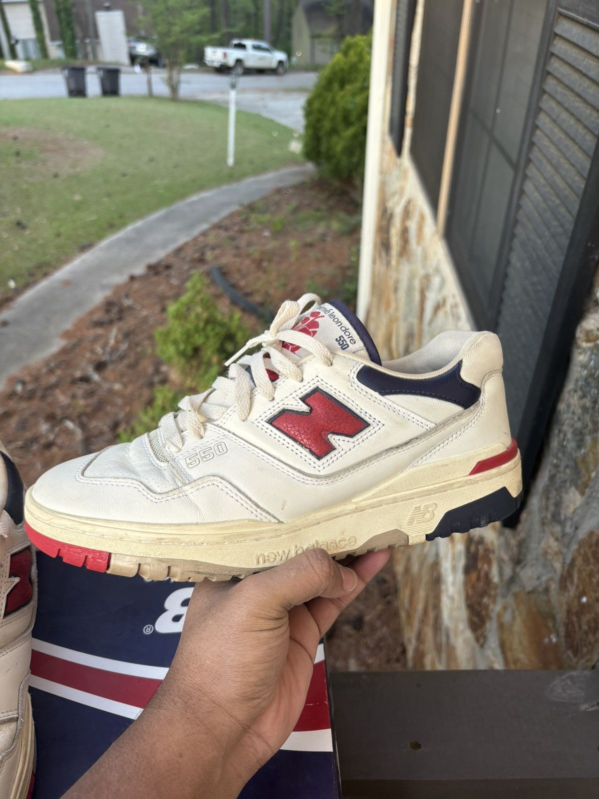 New Balance × Vintage Aime Leon Dore New Balance 550 Size US 10 / EU 43 - 5 Thumbnail