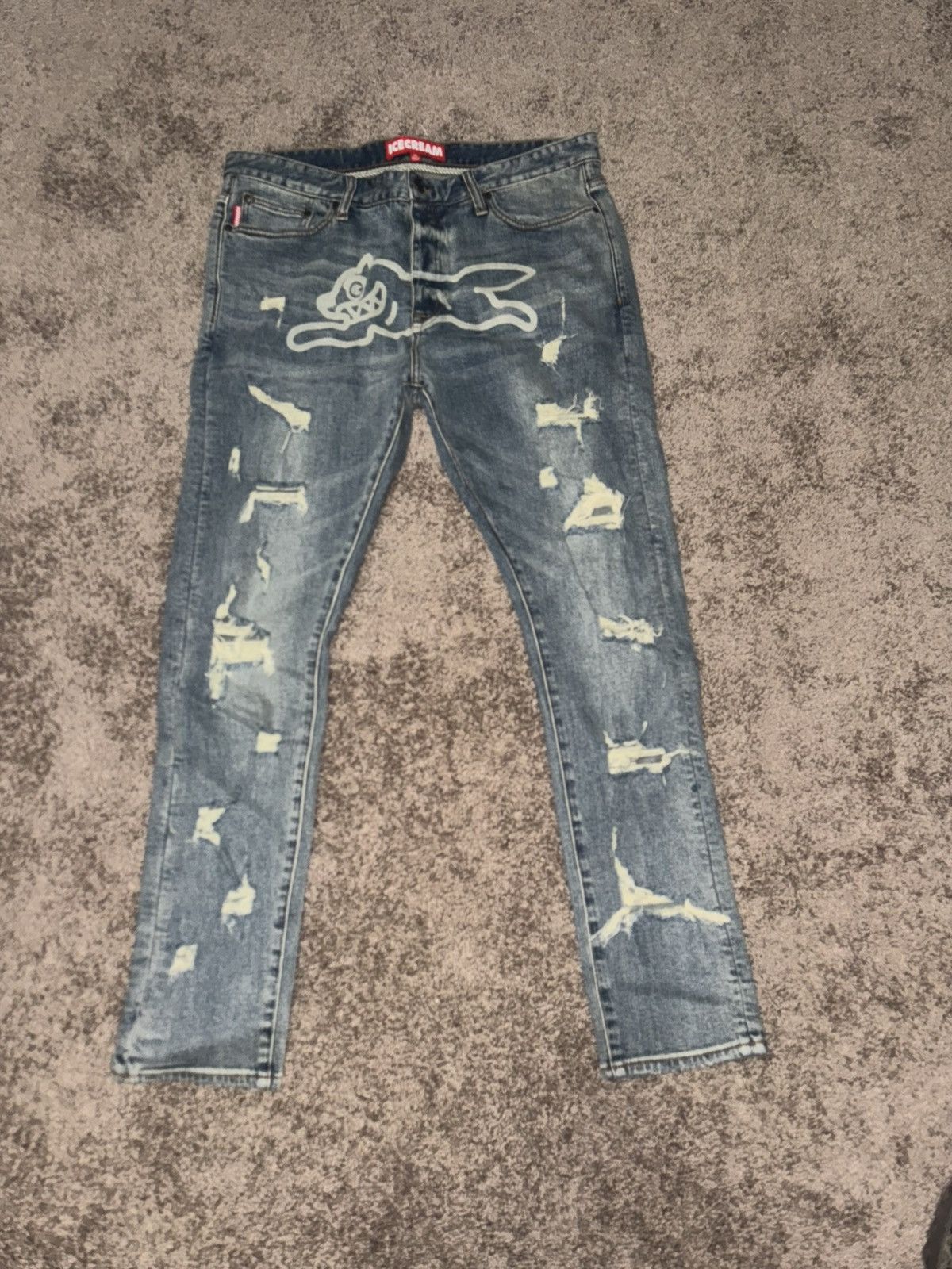 Icecream ICECREAM running dog jeans Size US 36 / EU 52 - 3 Thumbnail
