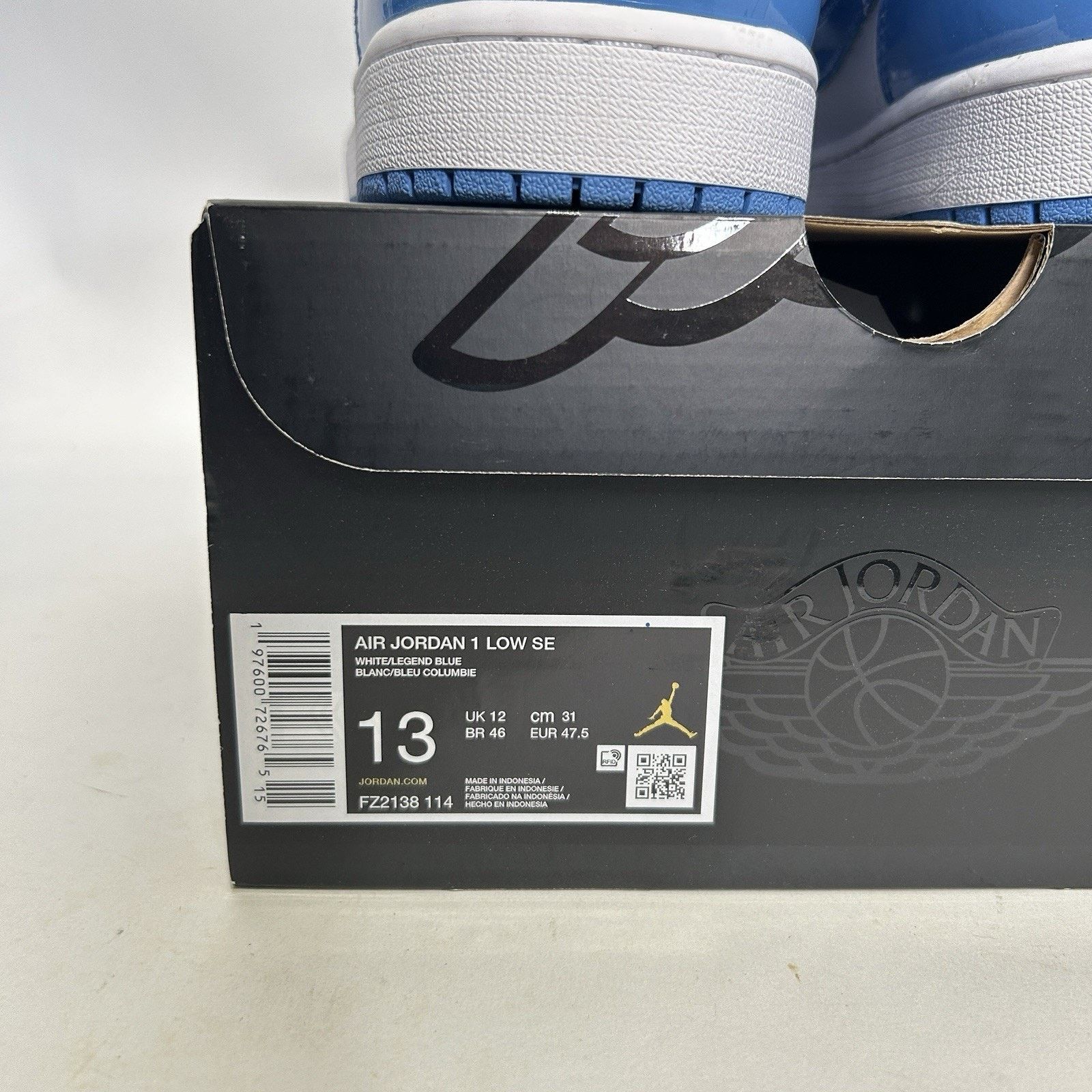 Jordan Brand Nike Air Jordan 1 Retro Low SE “Legend Blue” FZ2138-114 Size US 13 / EU 46 - 5 Thumbnail