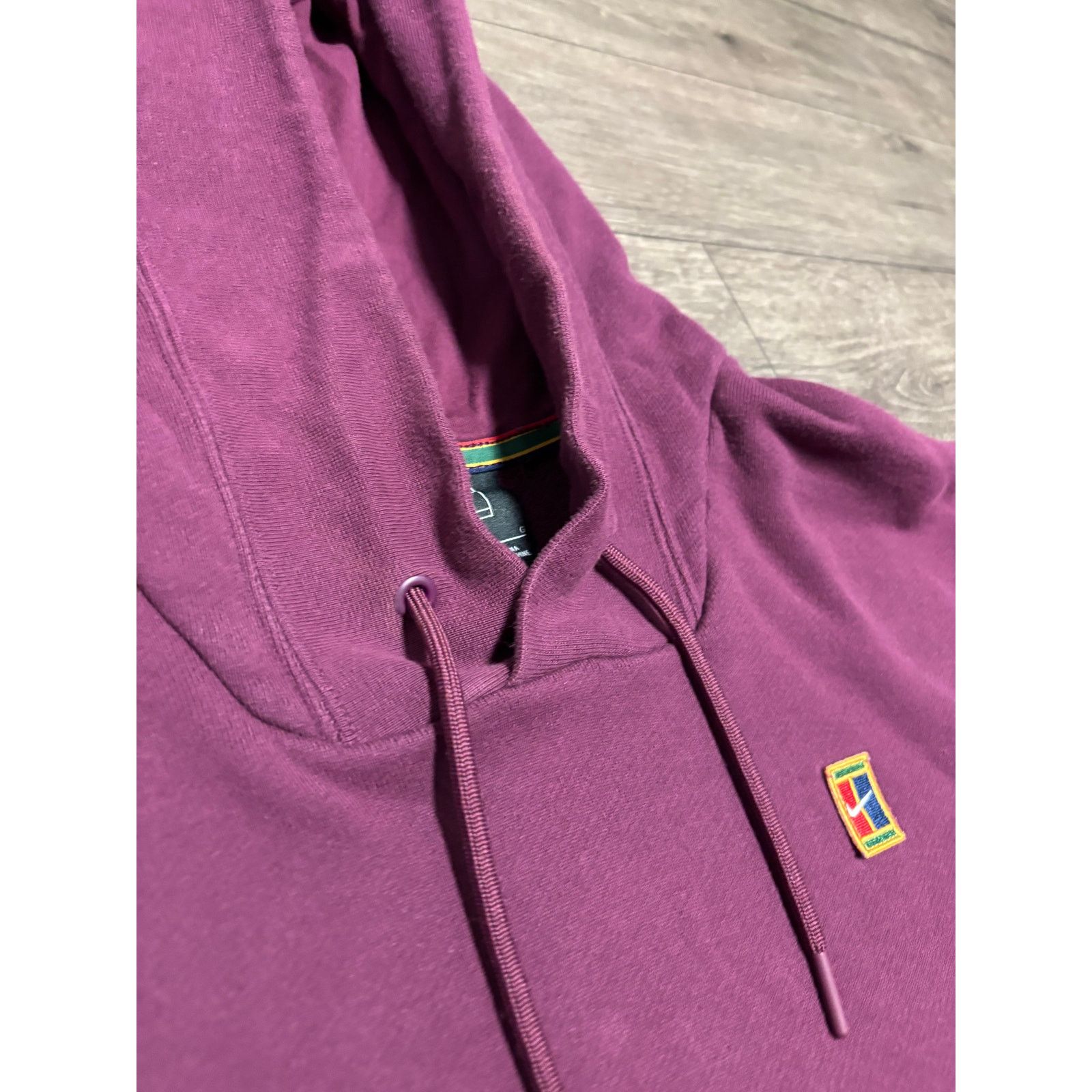 Nike Nike Challenge Tennis Court Red Hoodie Sz L Size US L / EU 52-54 / 3 - 3 Thumbnail