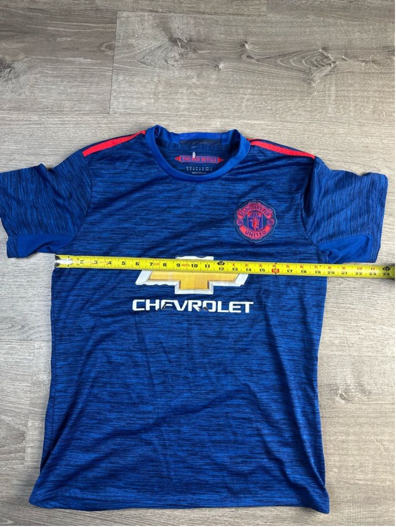 Other Men's Adidas Manchester United Jersey Blue Size M Size US M / EU 48-50 / 2 - 3 Thumbnail
