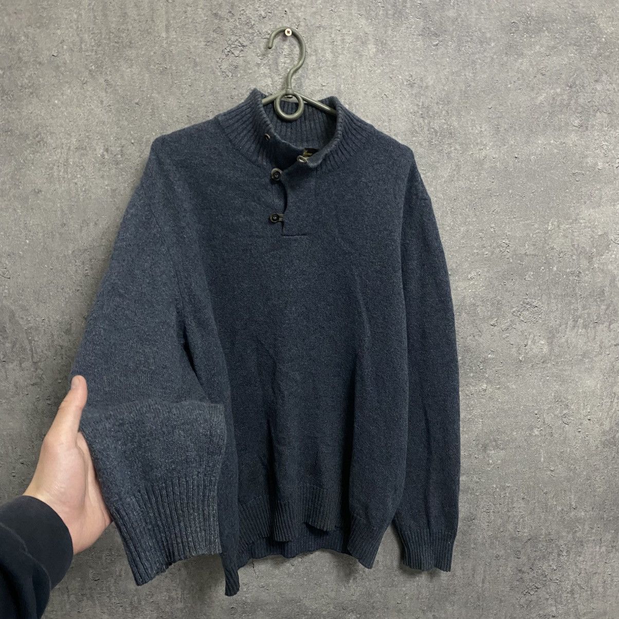 Loro Piana Loro Piana Quarter Zip Sweater Jumper Size US L / EU 52-54 / 3 - 2 Thumbnail