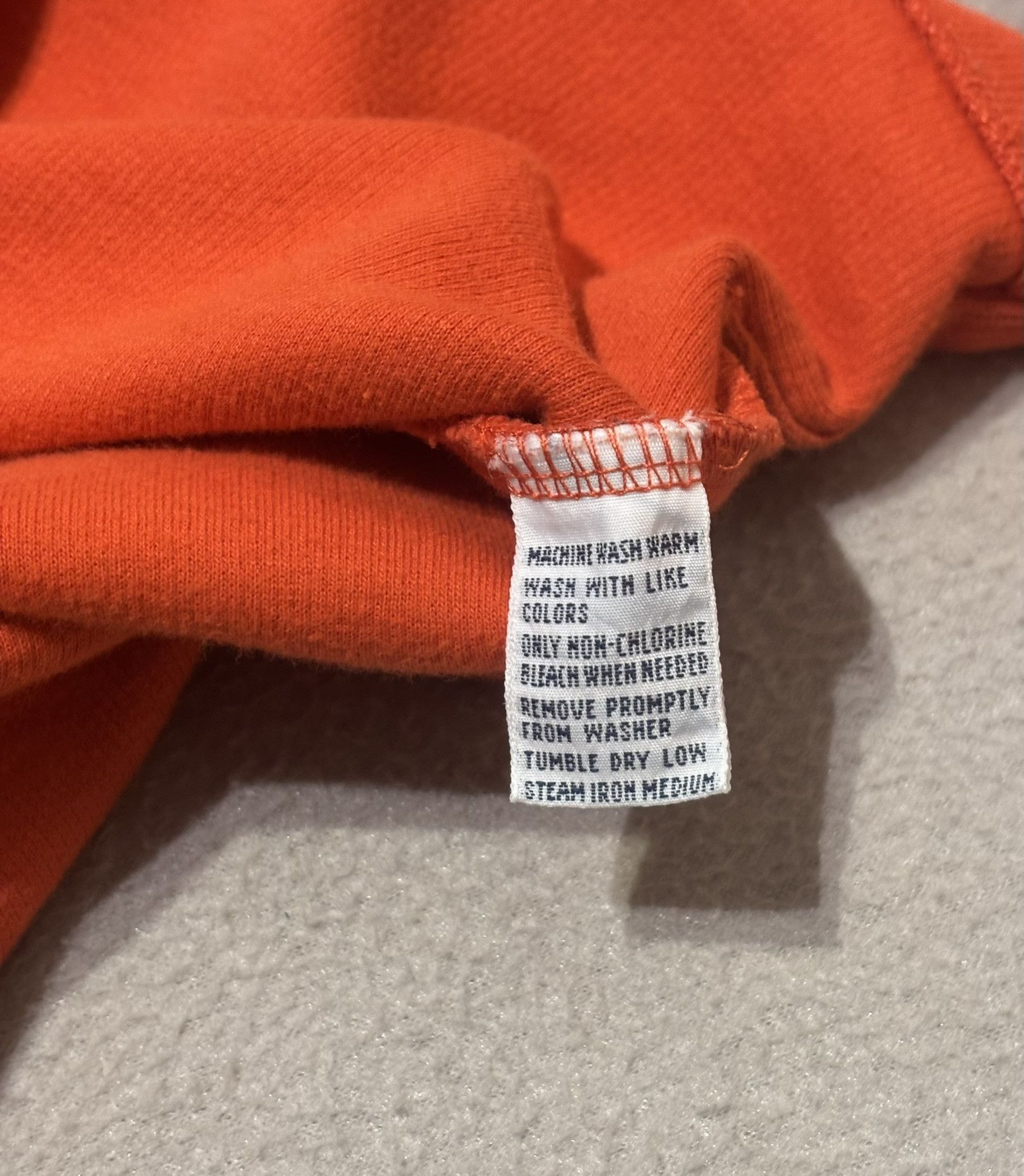 Polo Ralph Lauren Polo Ralph Lauren 1/4 zip sweatshirt orange large Size US L / EU 52-54 / 3 - 18 Thumbnail