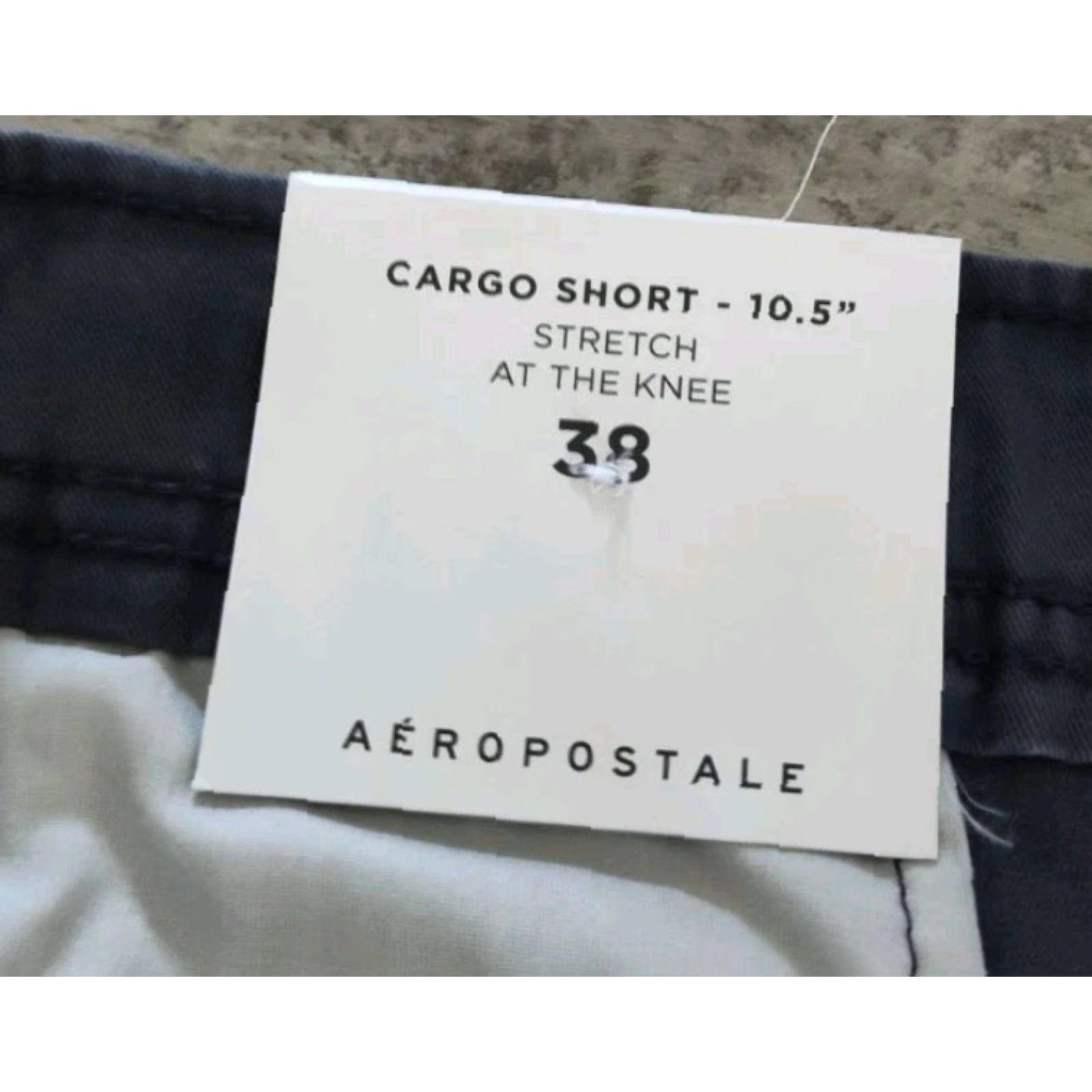 Vintage VINTAGE Aeropostale Cargo Shorts Mens Size 38 Regular Fit Blue Gray Cotton Blend Casual Travel Size US 38 / EU 54 - 4 Thumbnail