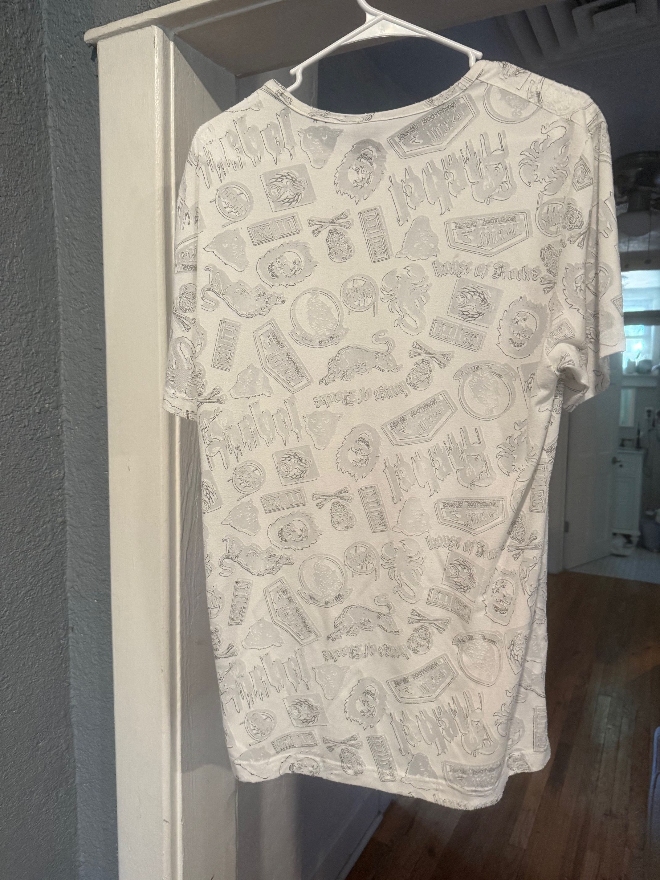 Versace Jeans Couture Vintage Versace Jeans Couture T-Shirt - XL White Cotton Size US XL / EU 56 / 4 - 2 Thumbnail