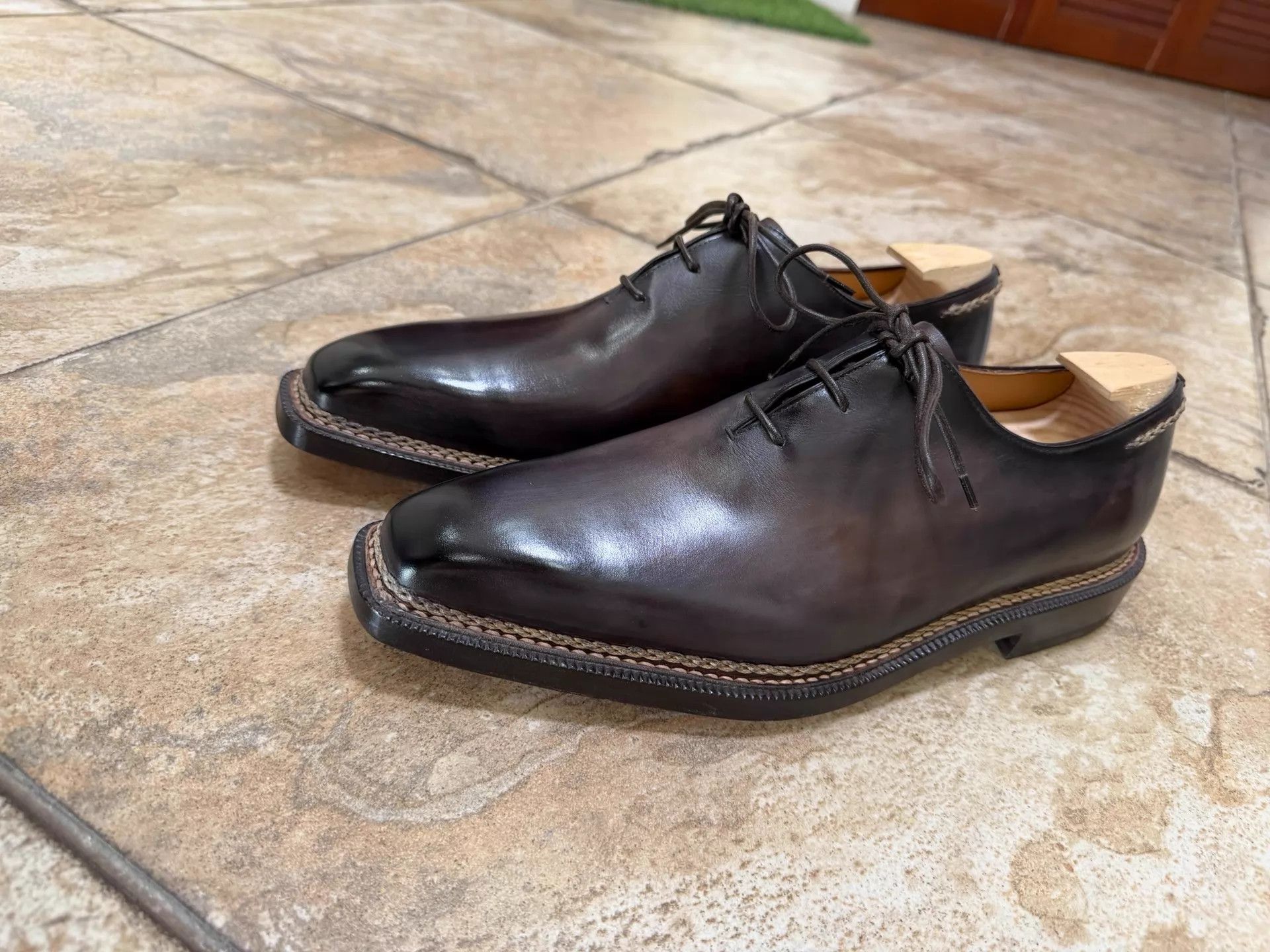 Berluti BERLUTI Alessandro Norwegian Stitch B&G US9.5 Size US 9.5 / EU 42-43 - 4 Thumbnail