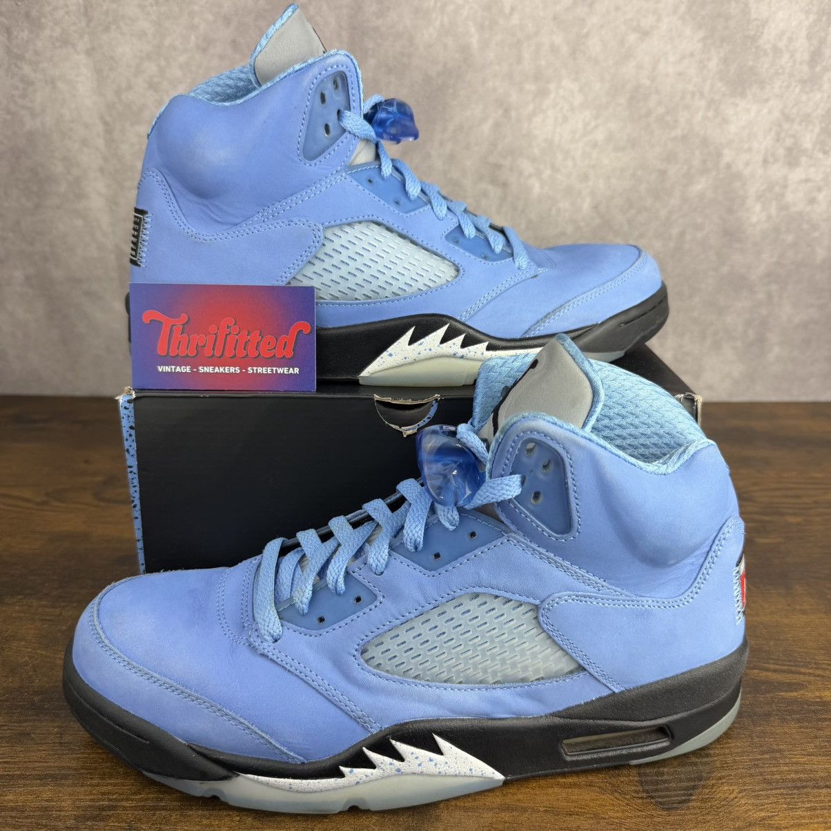 Jordan Brand Air Jordan 5 Retro SE UNC University Blue DV1310-401 Shoes Size US 10.5 / EU 43-44 - 1 Thumbnail