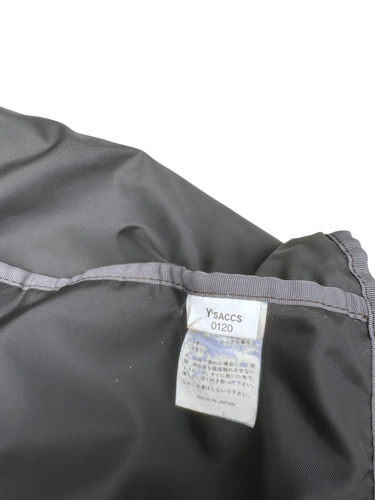 Yohji Yamamoto 2000s Yohji Yamamoto Y’saccs Military Style Rucksack Bag Size ONE SIZE - 17 Thumbnail