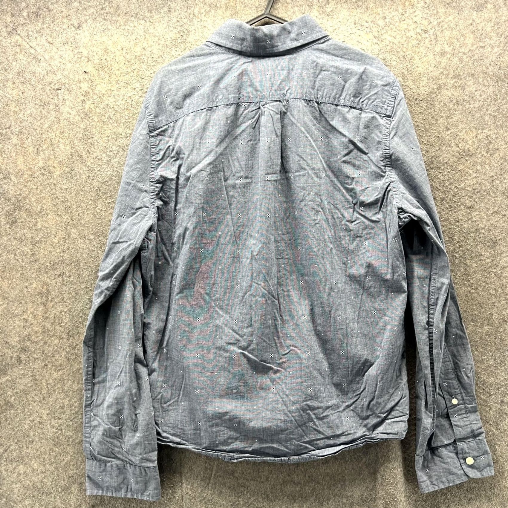 Abercrombie & Fitch Abercrombie & Fitch Shirt Mens Small Gray Muscle Fit Long Sleeve Button Down Size US S / EU 44-46 / 1 - 2 Thumbnail