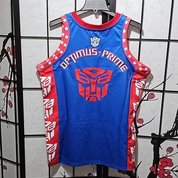 Other Transformers Optimus Prime Basketball Jersey Size Medium NWT Size US M / EU 48-50 / 2 - 6 Thumbnail
