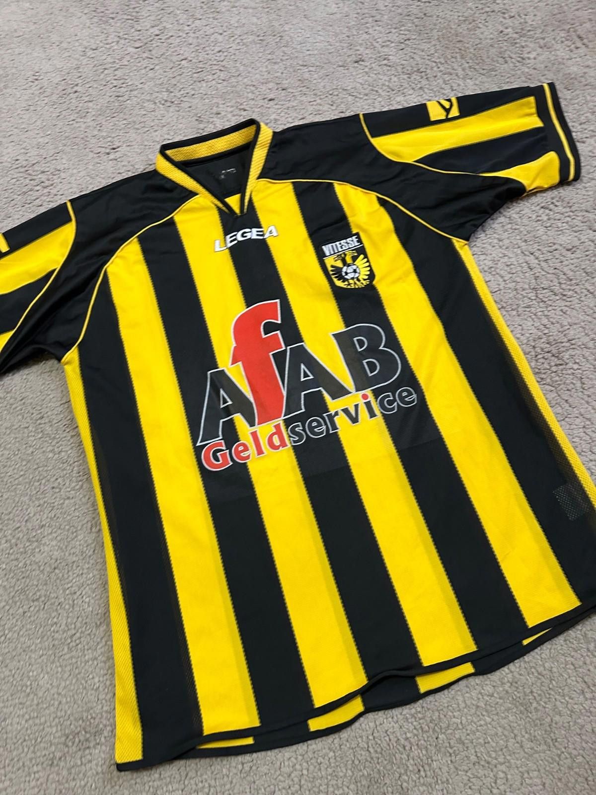 Other VITESSE 2007 2008 HOME FOOTBALL SHIRT SOCCER JERSEY LEGEA Size US L / EU 52-54 / 3 - 3 Thumbnail