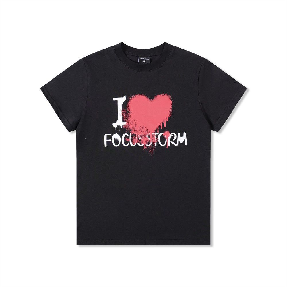 Japanese Brand × Vintage Love letter high street men's trendy loose cotton tee Size US M / EU 48-50 / 2 - 1 Thumbnail