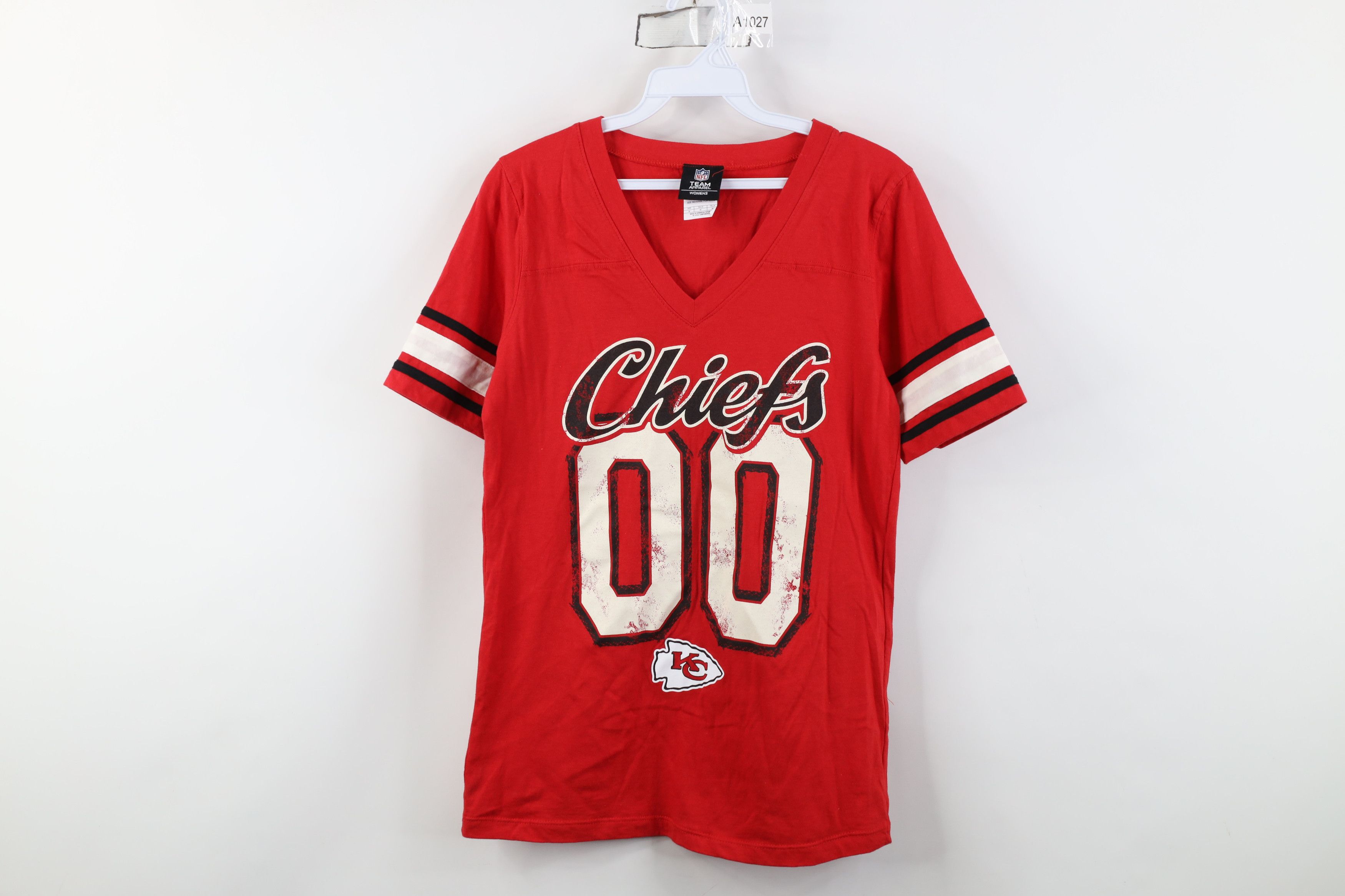 Vintage Vintage Y2K NFL Kansas City Chiefs Football Jersey T-Shirt Size M / US 6-8 / IT 42-44 - 1 Thumbnail