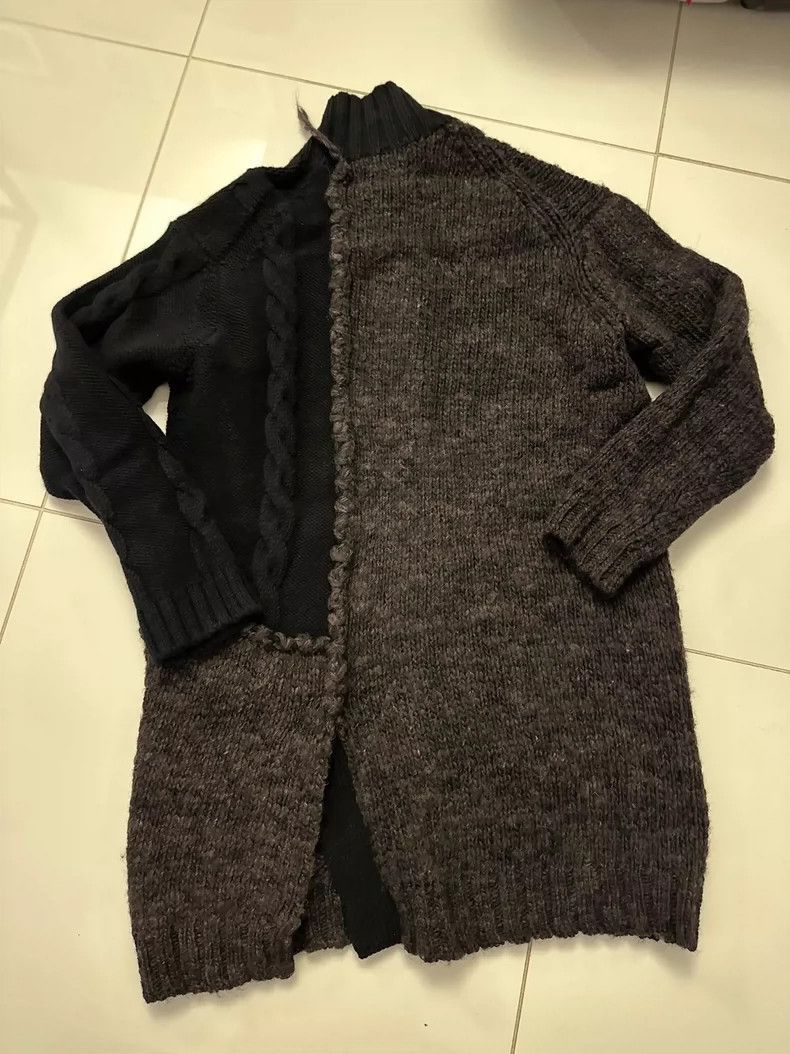 Yohji Yamamoto Yohji Yamamoto YOHJI YAMAMOTO Long Knit Cardigan Sweater Size US M / EU 48-50 / 2 - 2 Thumbnail