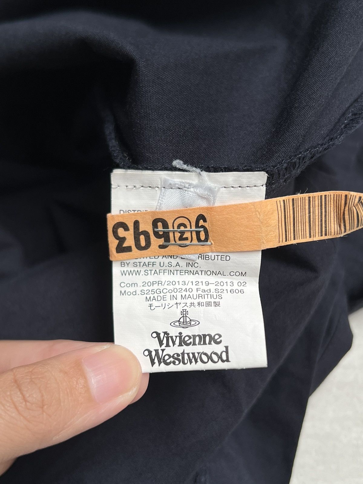 Vivienne Westwood VIVIENNE WESTWOOD Asymetrical Navy Shirt Size S / US 4 / IT 40 - 12 Thumbnail