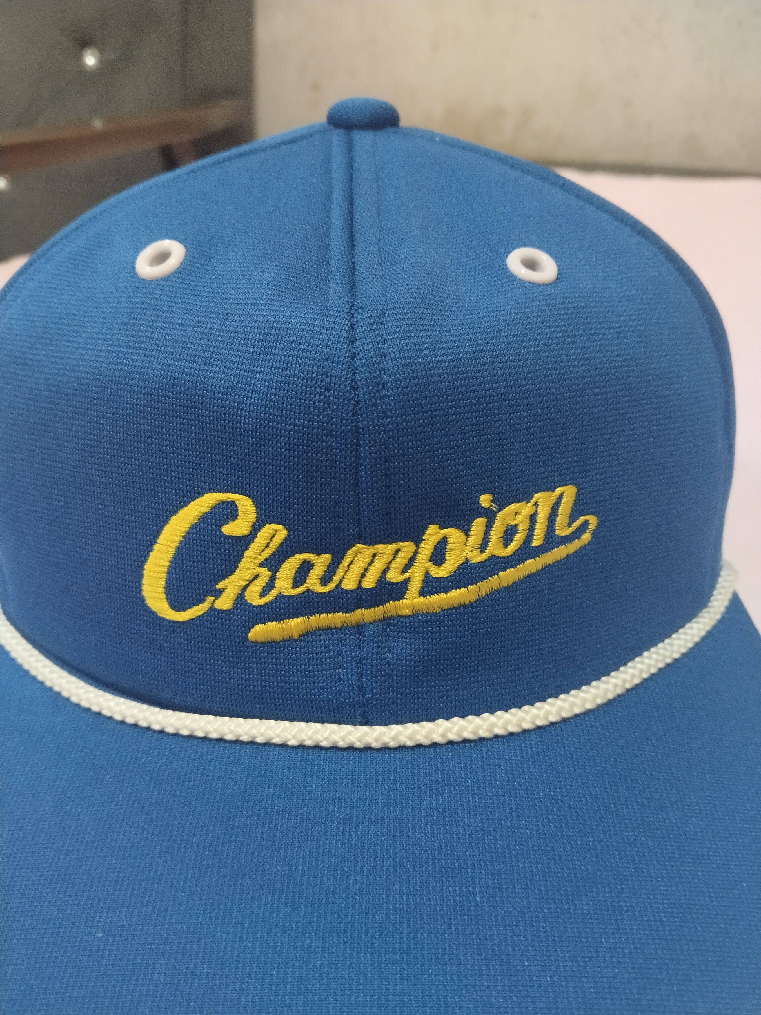 Japanese Brand VINTAGE SPELLOUT CHAMPION YKK JAPAN CAP HAT Size ONE SIZE - 2 Thumbnail