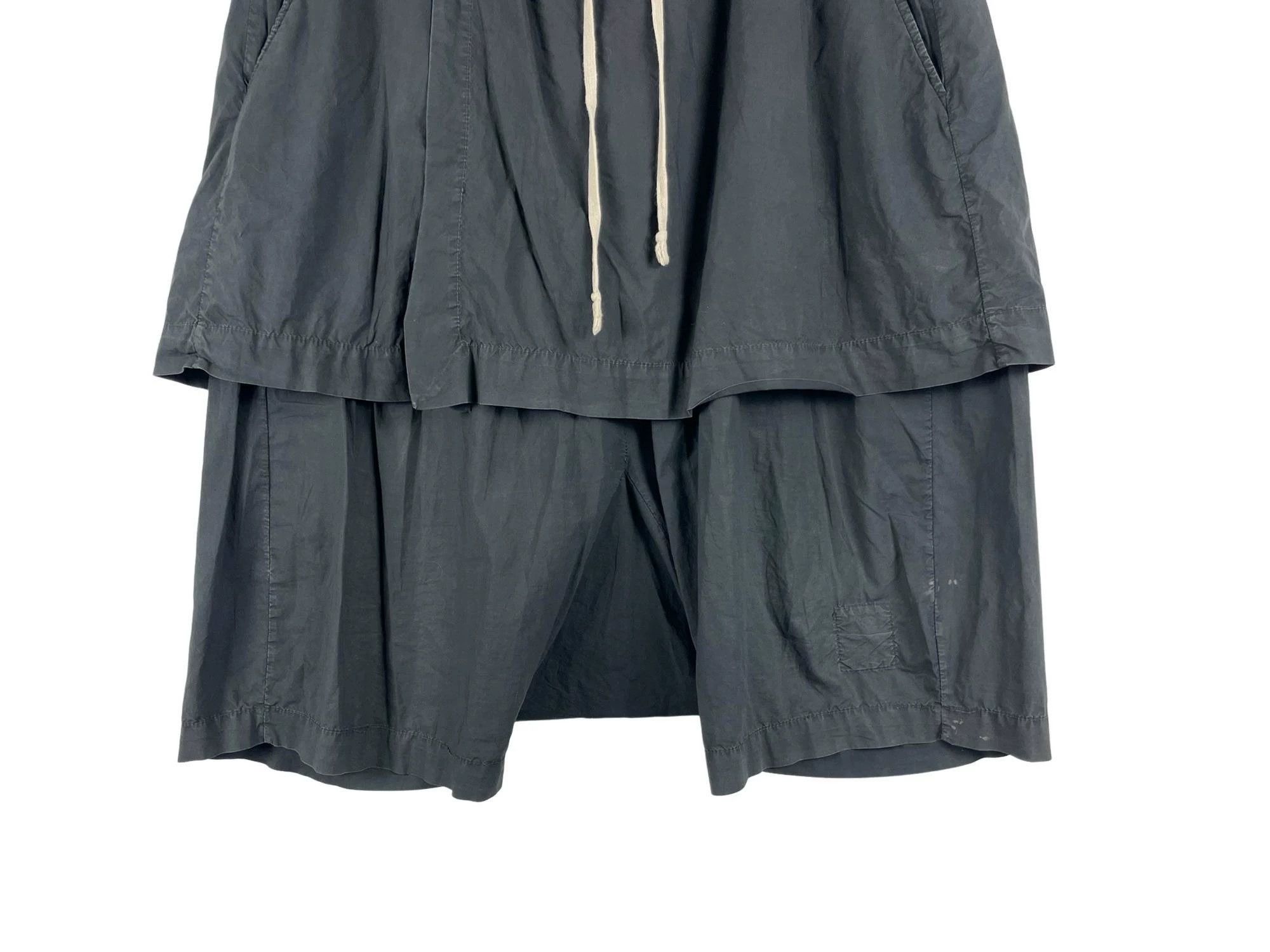 Rick Owens Rick Owens DRKSHDW Tie-Detail Skirt-Pants M Size US 32 / EU 48 - 4 Thumbnail
