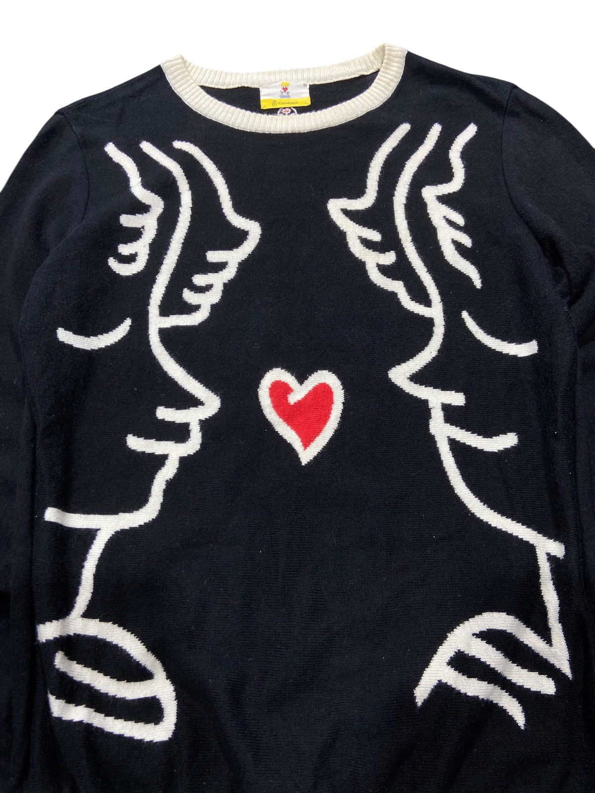 Vintage Crewneck knitwear Jean-Charles de Castelbajac 2015 Size S / US 4 / IT 40 - 4 Thumbnail