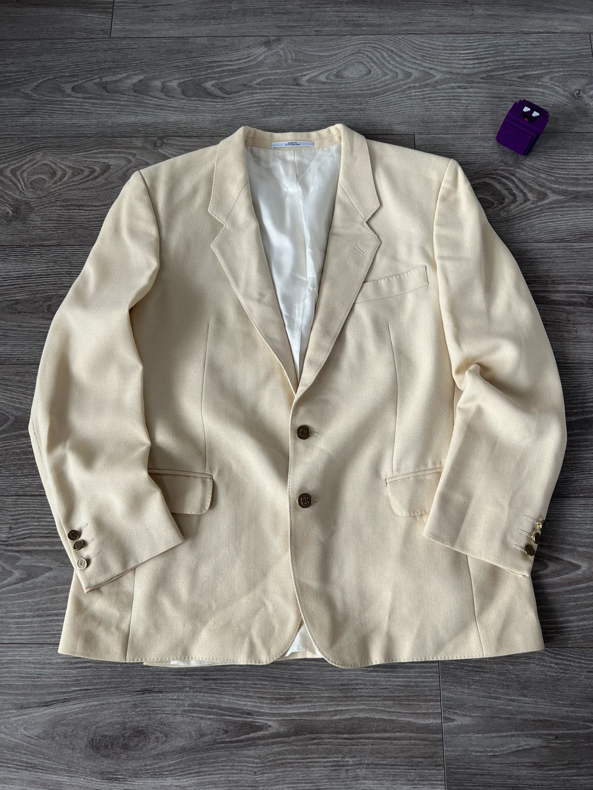 Givenchy Vintage Archival Givenchy Wool/Mohair Luxury Blazer Size 46R - 1 Thumbnail