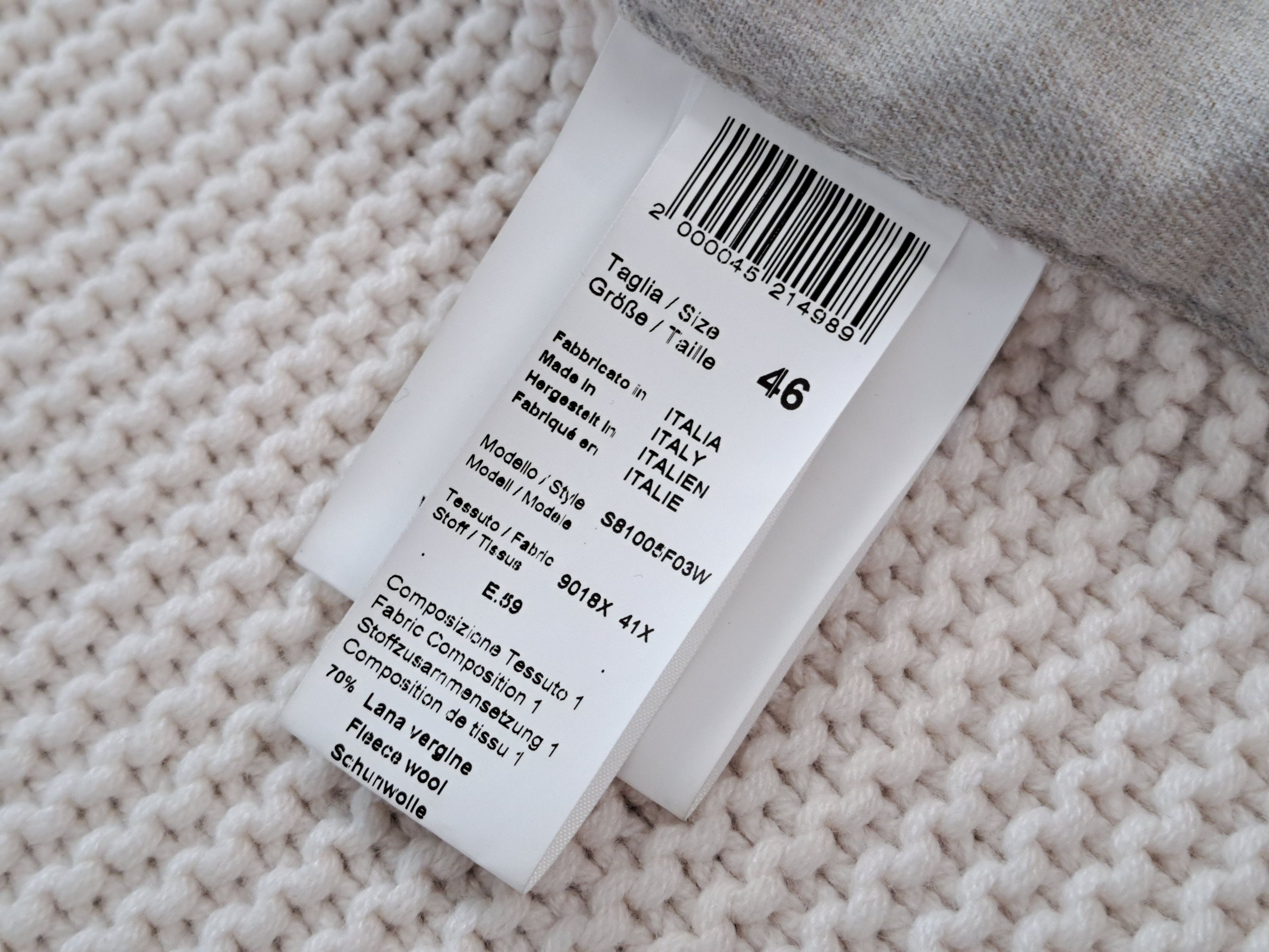 Peserico PESERICO real rabbit fur & knit-back vest. Size 46IT Size L / US 10 / IT 46 - 16 Thumbnail