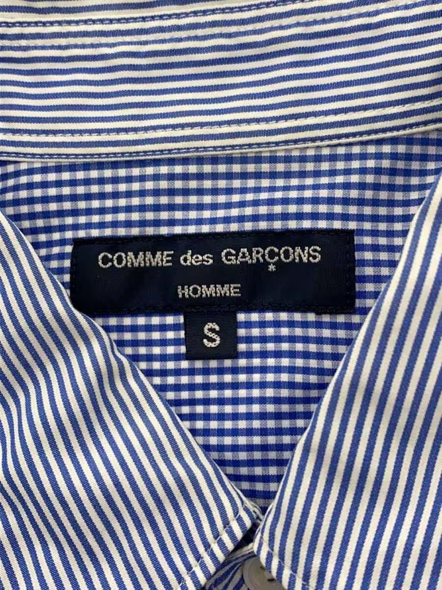 Comme des Garcons Homme Argyle Reconstructed Striped Button Shirt Size US S / EU 44-46 / 1 - 4 Thumbnail