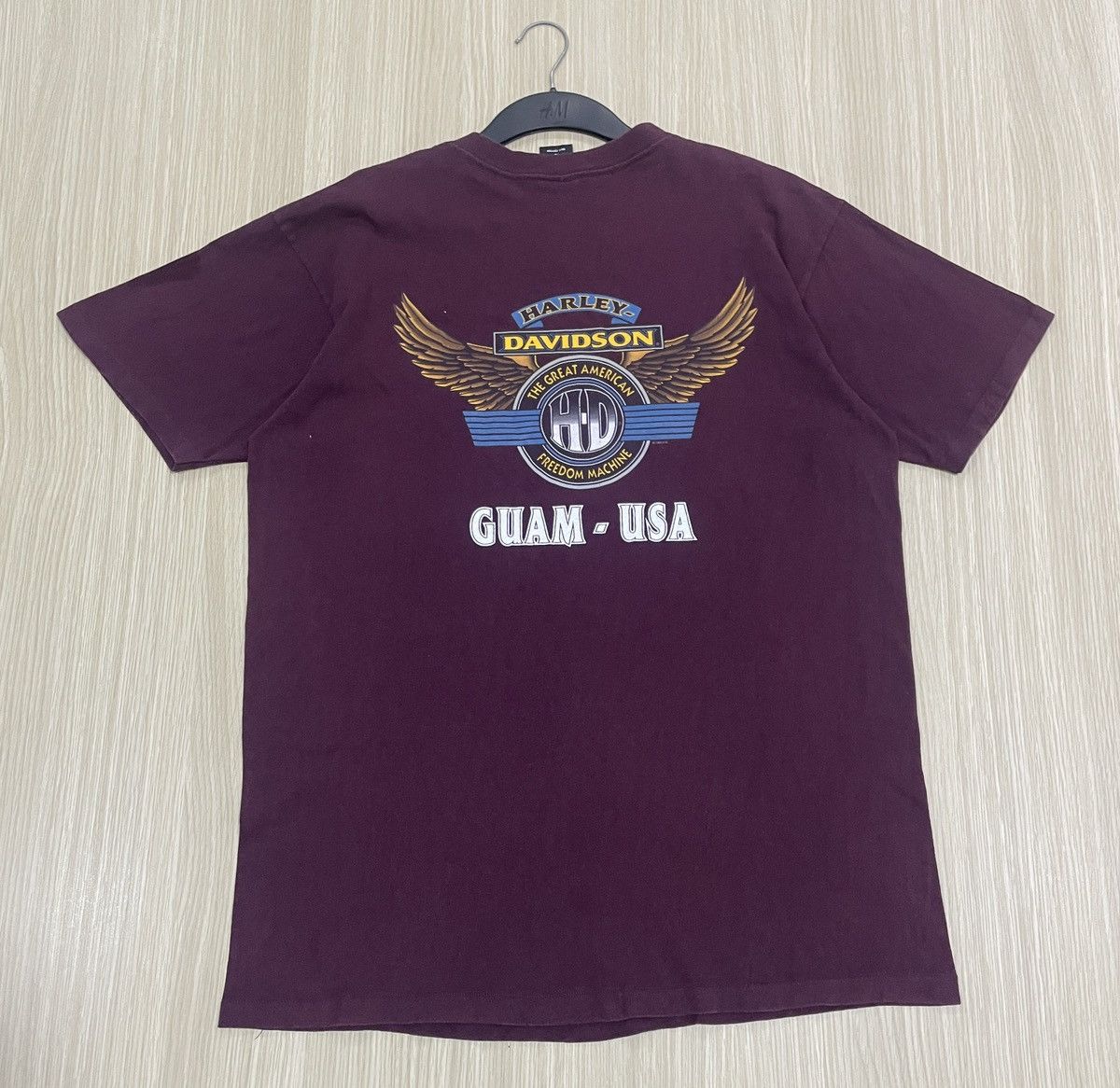 Harley Davidson Vintage 1996 x harley davidson x guam usa x xtra large Size US XL / EU 56 / 4 - 3 Thumbnail